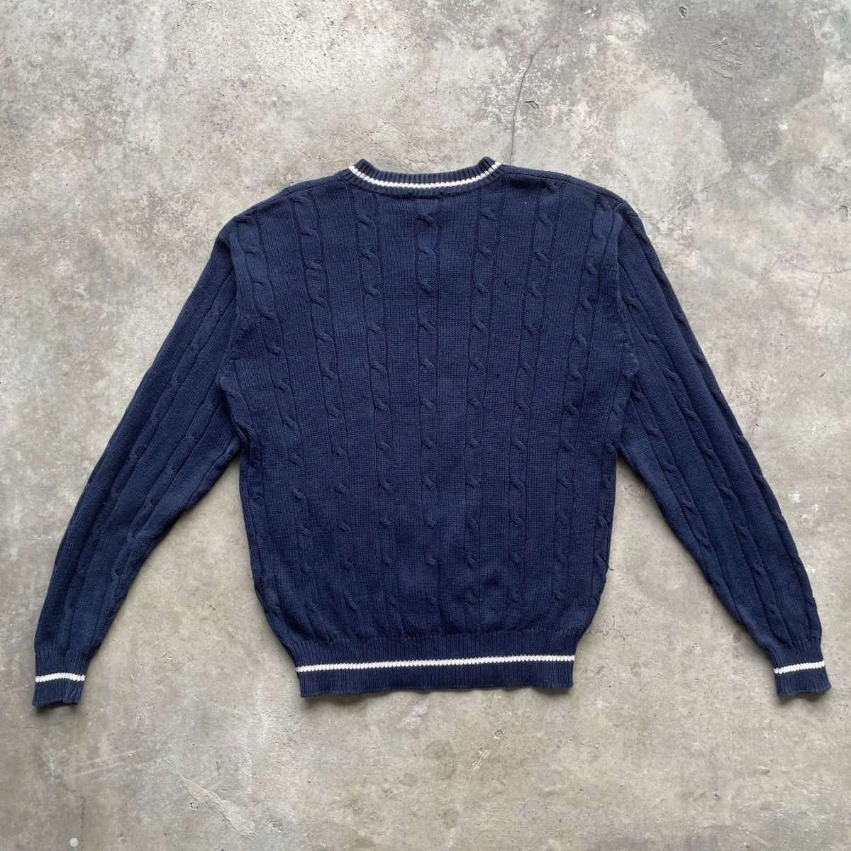 Japanese Brand Vintage Keep Bell Rare Design V Neck Knitwear Sweater Jumper Size US L / EU 52-54 / 3 - 11 Thumbnail