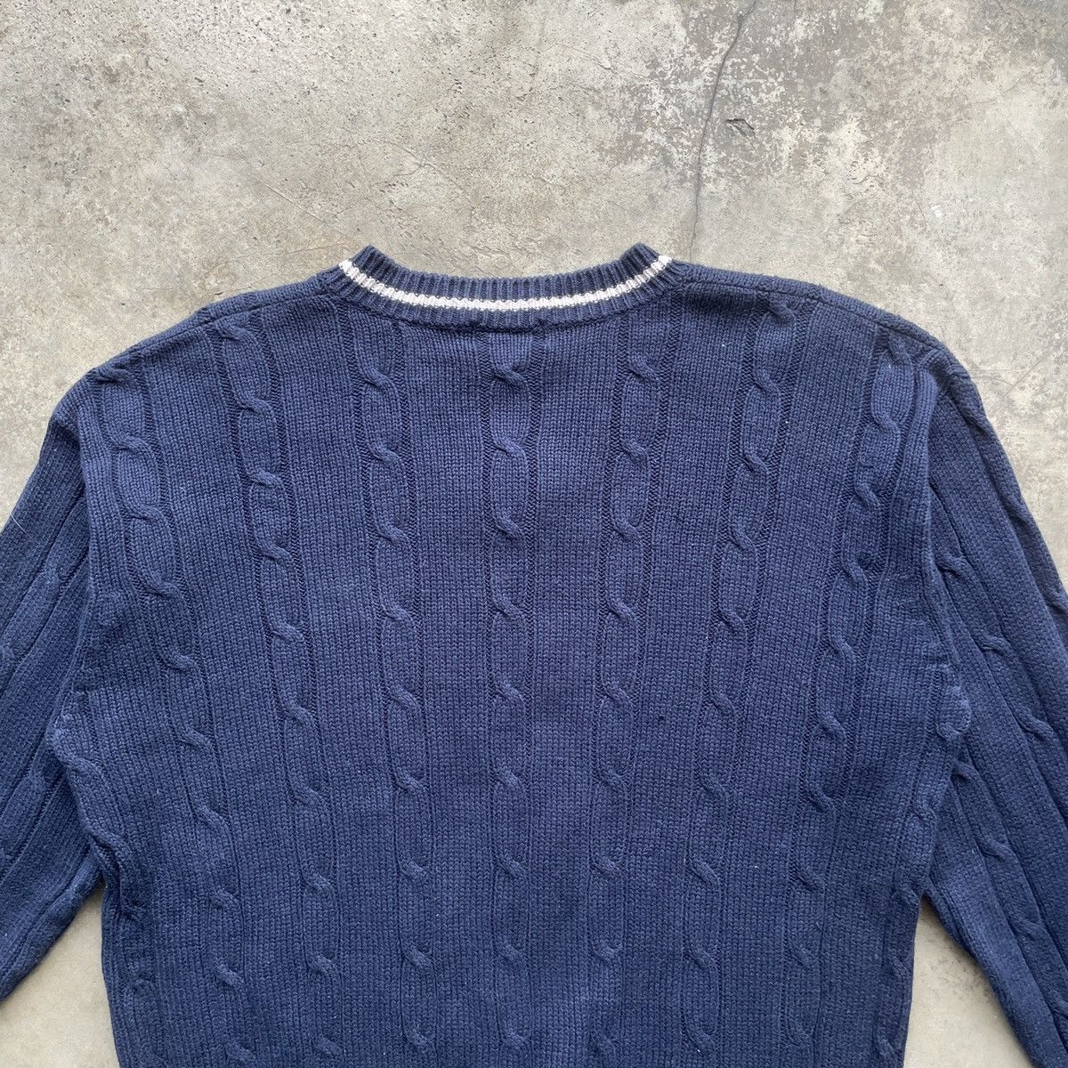 Japanese Brand Vintage Keep Bell Rare Design V Neck Knitwear Sweater Jumper Size US L / EU 52-54 / 3 - 10 Thumbnail