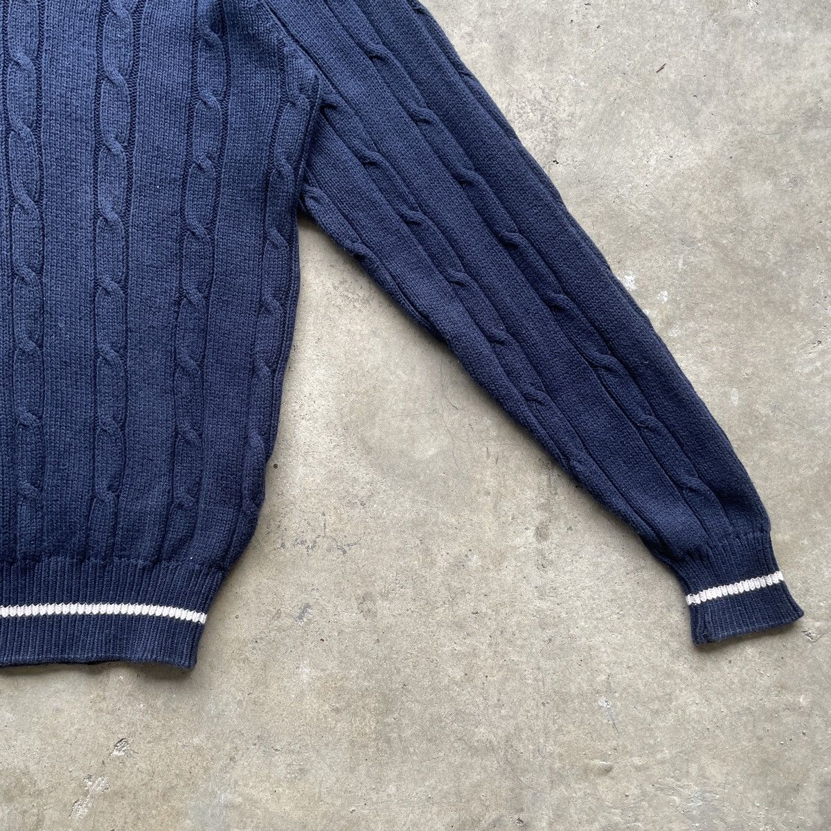 Japanese Brand Vintage Keep Bell Rare Design V Neck Knitwear Sweater Jumper Size US L / EU 52-54 / 3 - 5 Thumbnail
