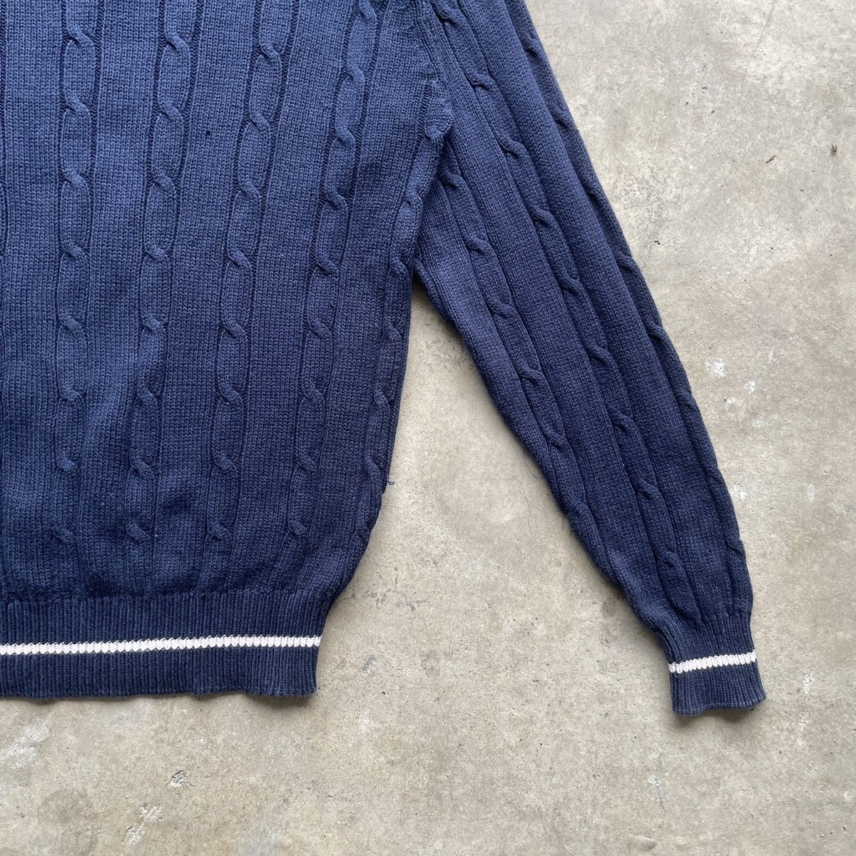 Japanese Brand Vintage Keep Bell Rare Design V Neck Knitwear Sweater Jumper Size US L / EU 52-54 / 3 - 9 Thumbnail