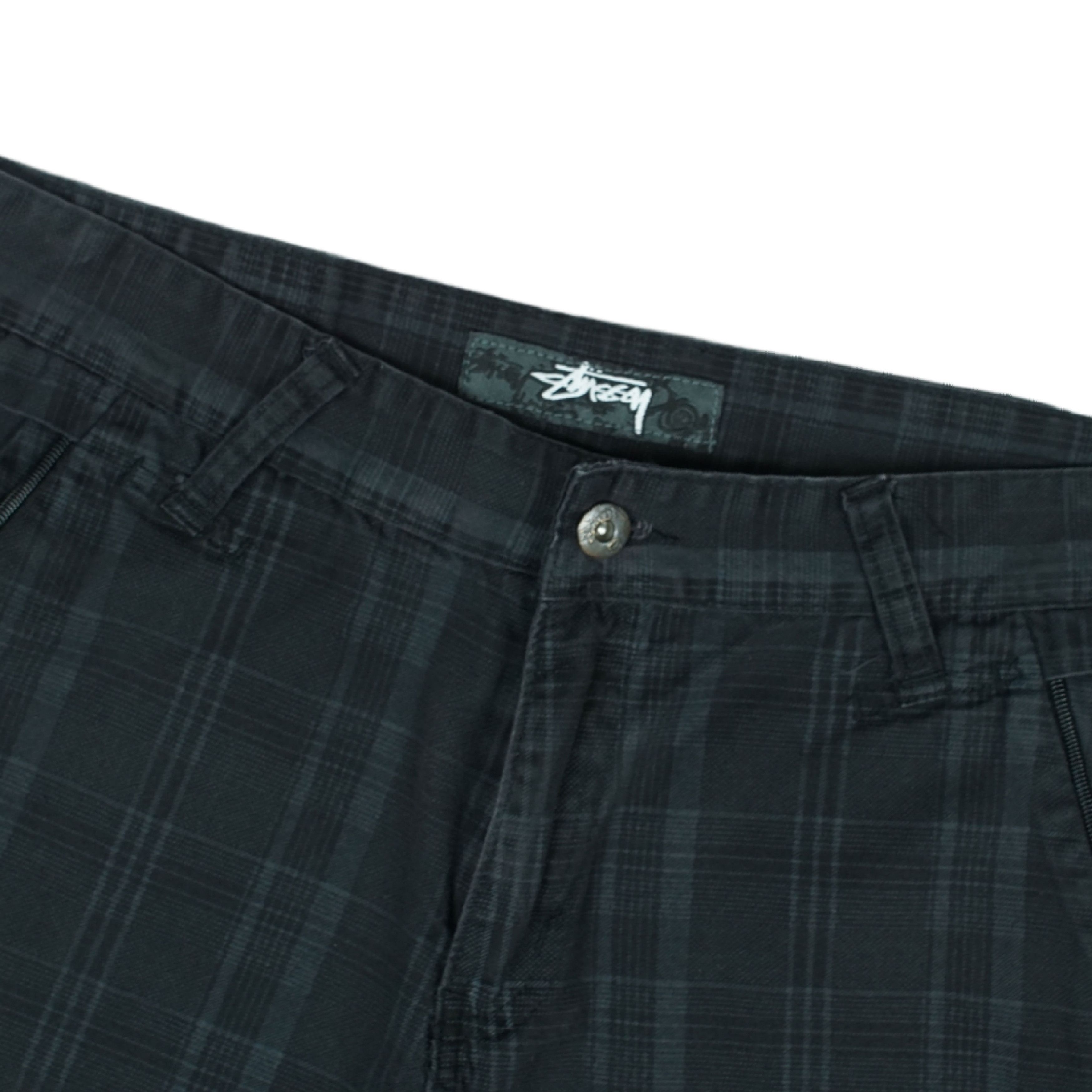 Stussy *NoTariff Stussy Plaid Shorts Size US 32 / EU 48 - 4 Thumbnail