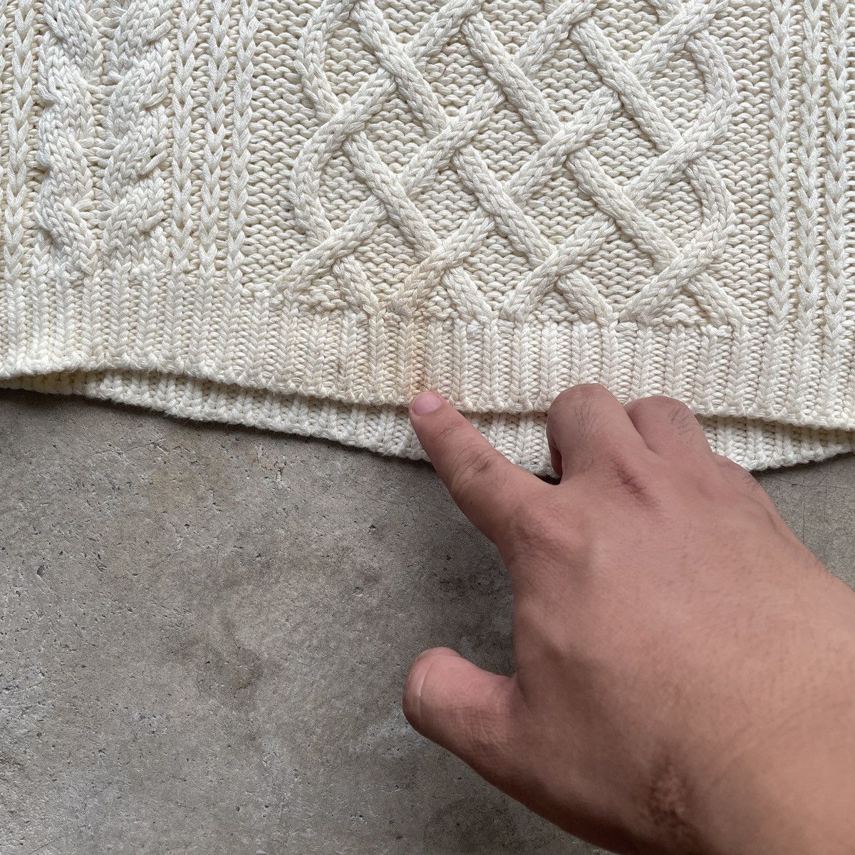 Vintage Knit Plus Knitted Sleeveless Knitwear Sweater