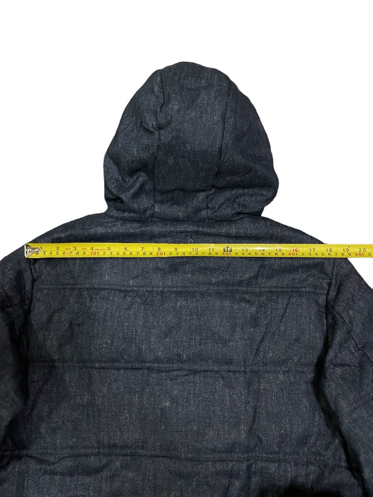 Japanese Brand Vintage Japanese Brand Denim Style Puffer Jacket Size US M / EU 48-50 / 2 - 13 Thumbnail