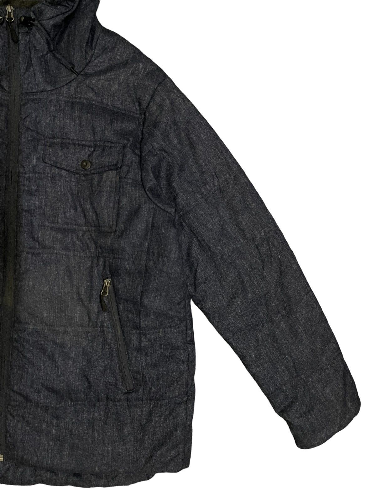 Japanese Brand Vintage Japanese Brand Denim Style Puffer Jacket Size US M / EU 48-50 / 2 - 8 Thumbnail