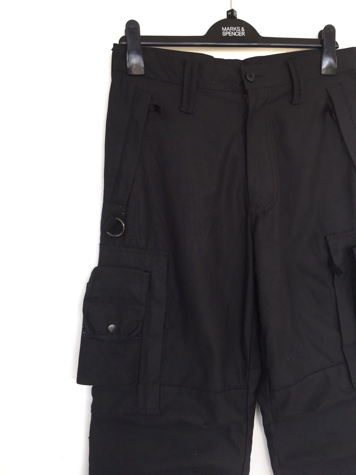 BERNINGS SHO SICK🔥PDW 🇯🇵 Black Parachute Tactical Combat Pants Size US 32 / EU 48 - 6 Thumbnail