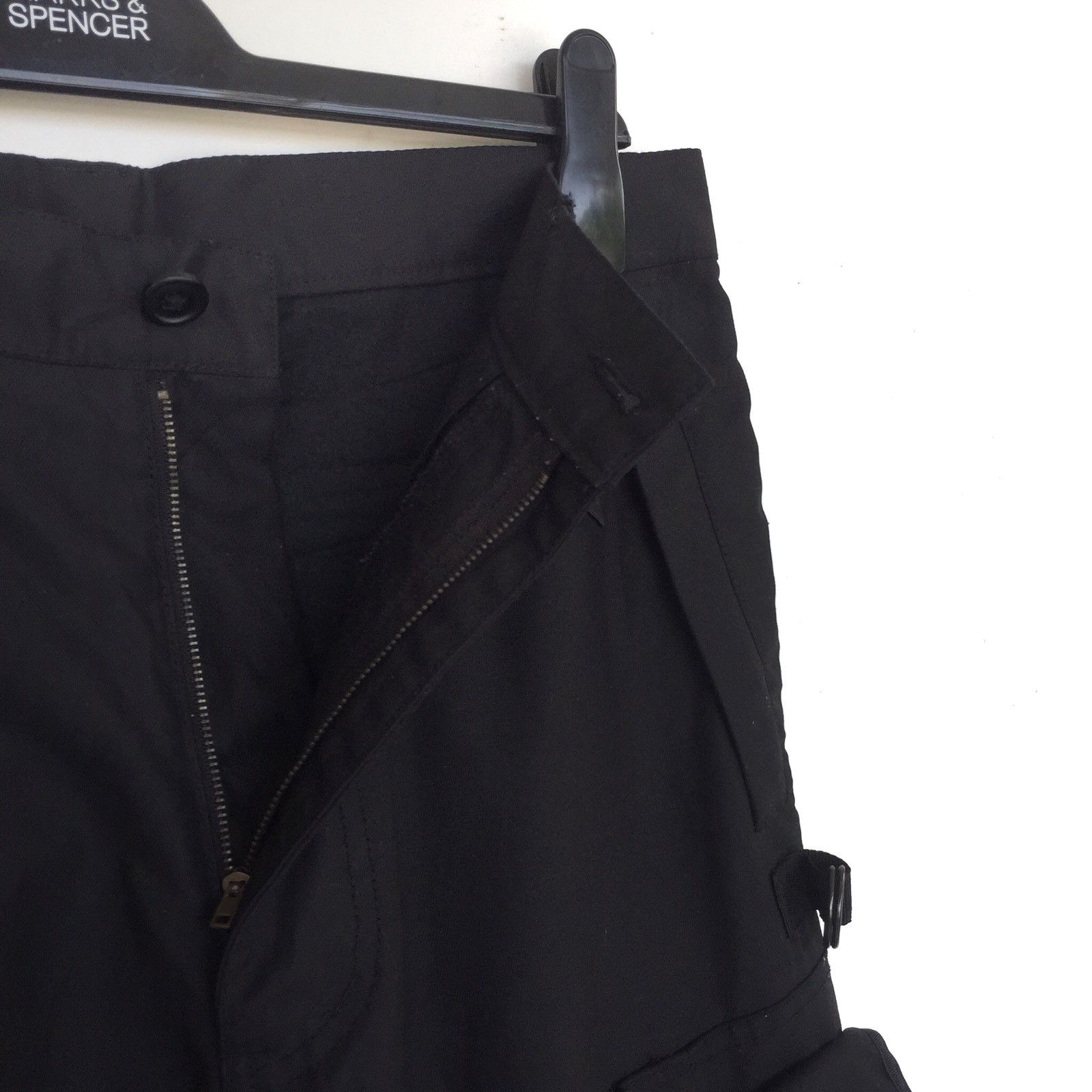 BERNINGS SHO SICK🔥PDW 🇯🇵 Black Parachute Tactical Combat Pants Size US 32 / EU 48 - 13 Thumbnail