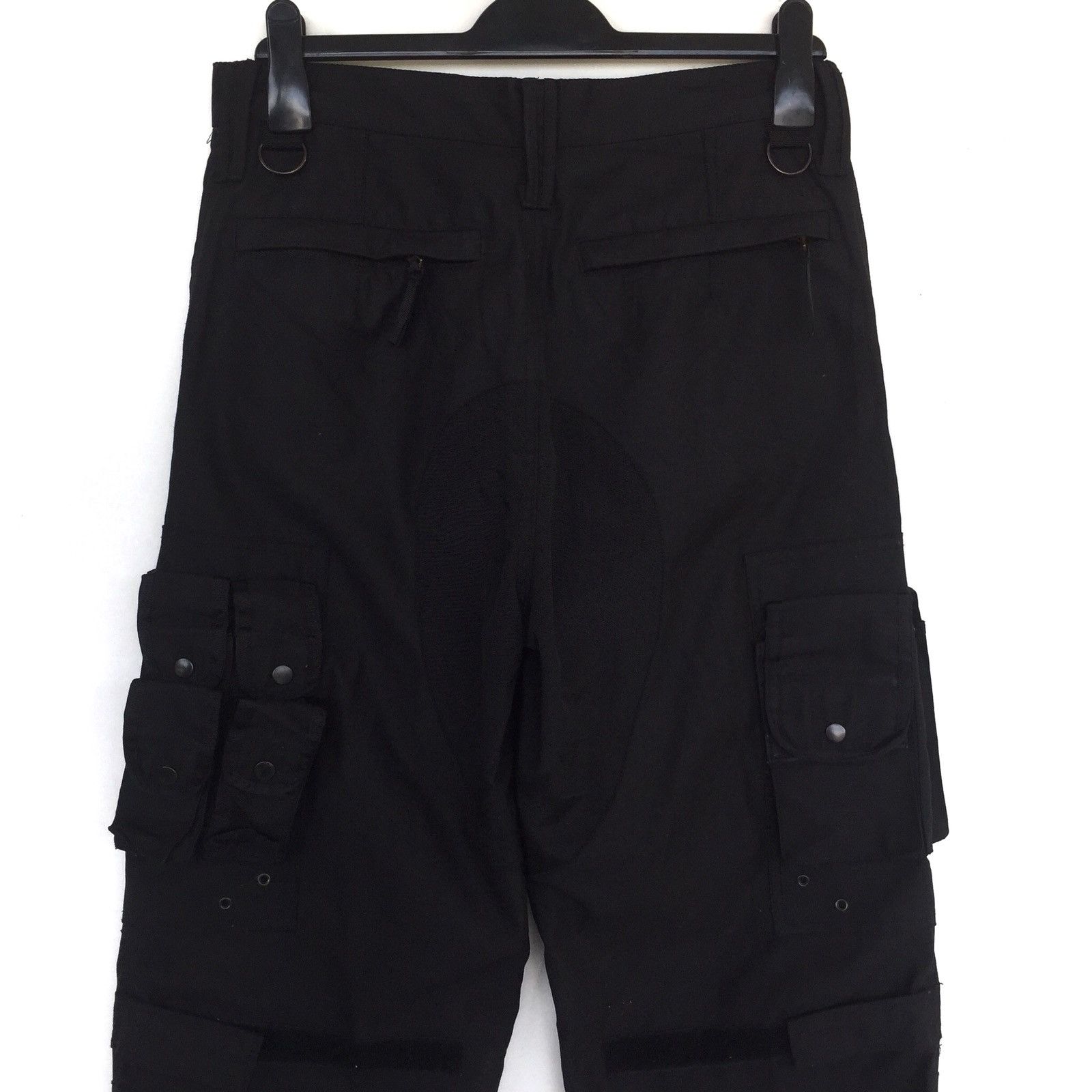 BERNINGS SHO SICK🔥PDW 🇯🇵 Black Parachute Tactical Combat Pants Size US 32 / EU 48 - 8 Thumbnail