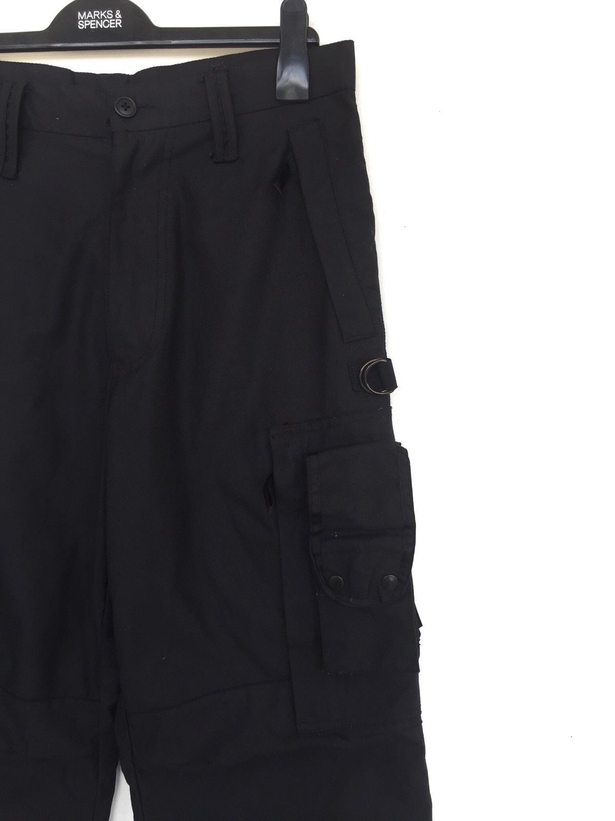 BERNINGS SHO SICK🔥PDW 🇯🇵 Black Parachute Tactical Combat Pants Size US 32 / EU 48 - 7 Thumbnail