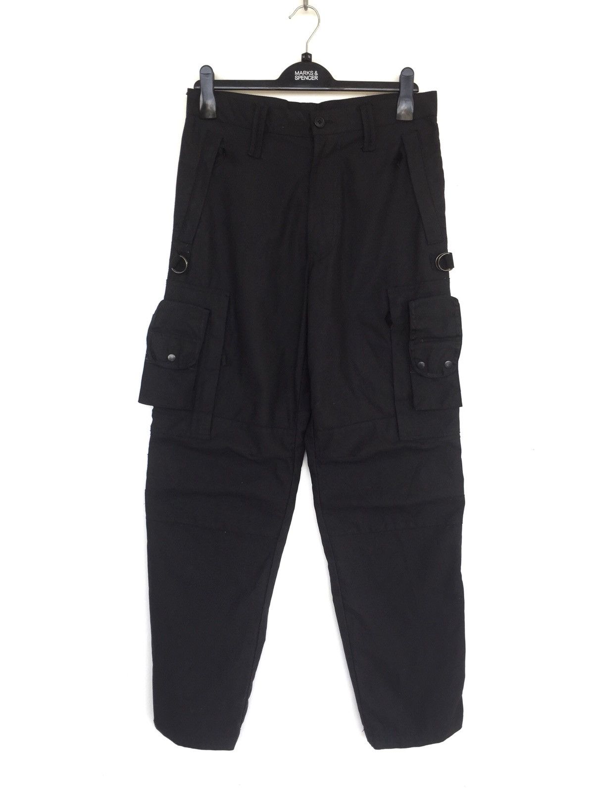 BERNINGS SHO SICK🔥PDW 🇯🇵 Black Parachute Tactical Combat Pants Size US 32 / EU 48 - 2 Thumbnail