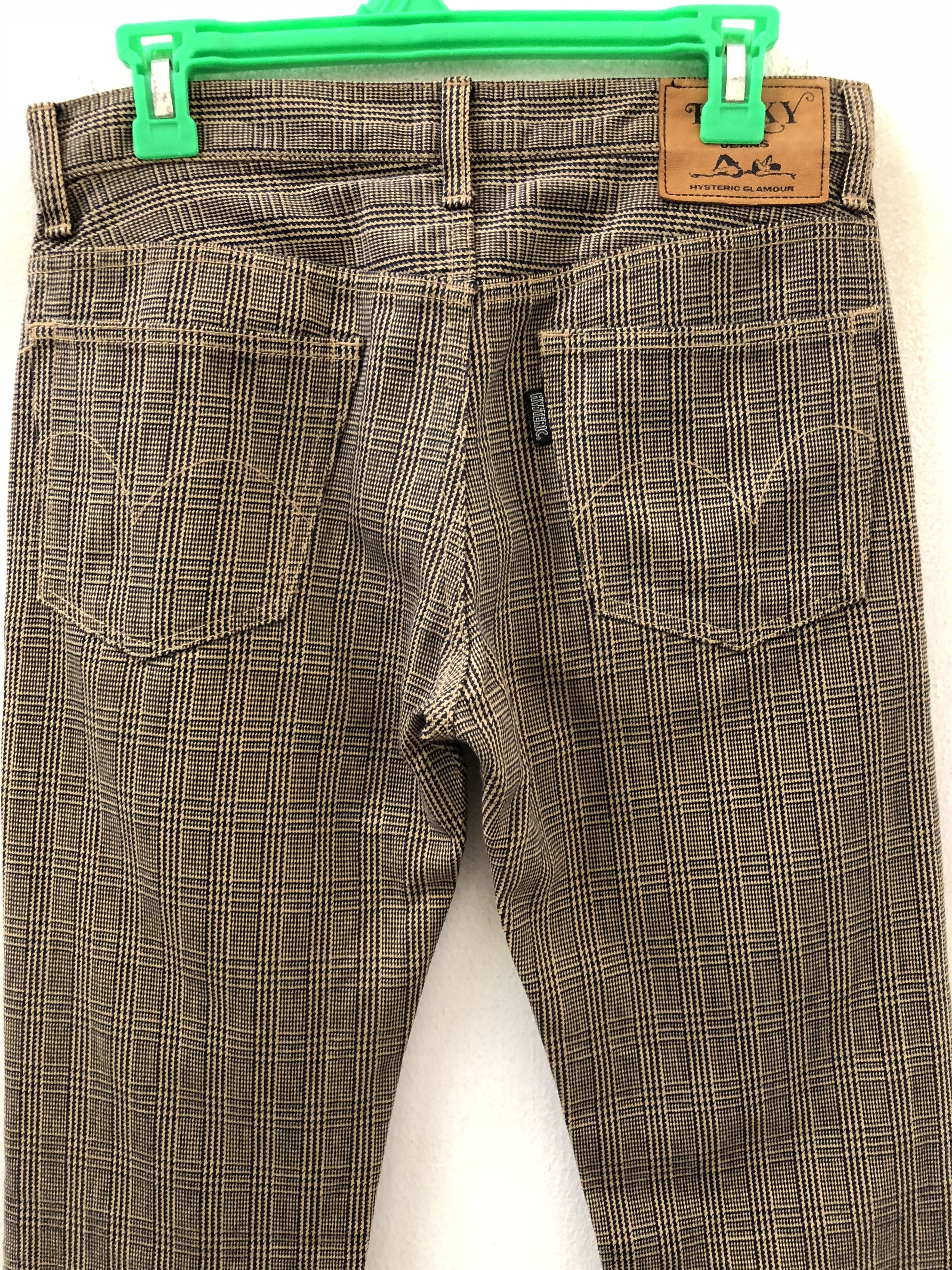 Hysteric Glamour Vintage HG Made in Japan Checkered Skinny Checks Pant Size US 29 - 6 Thumbnail