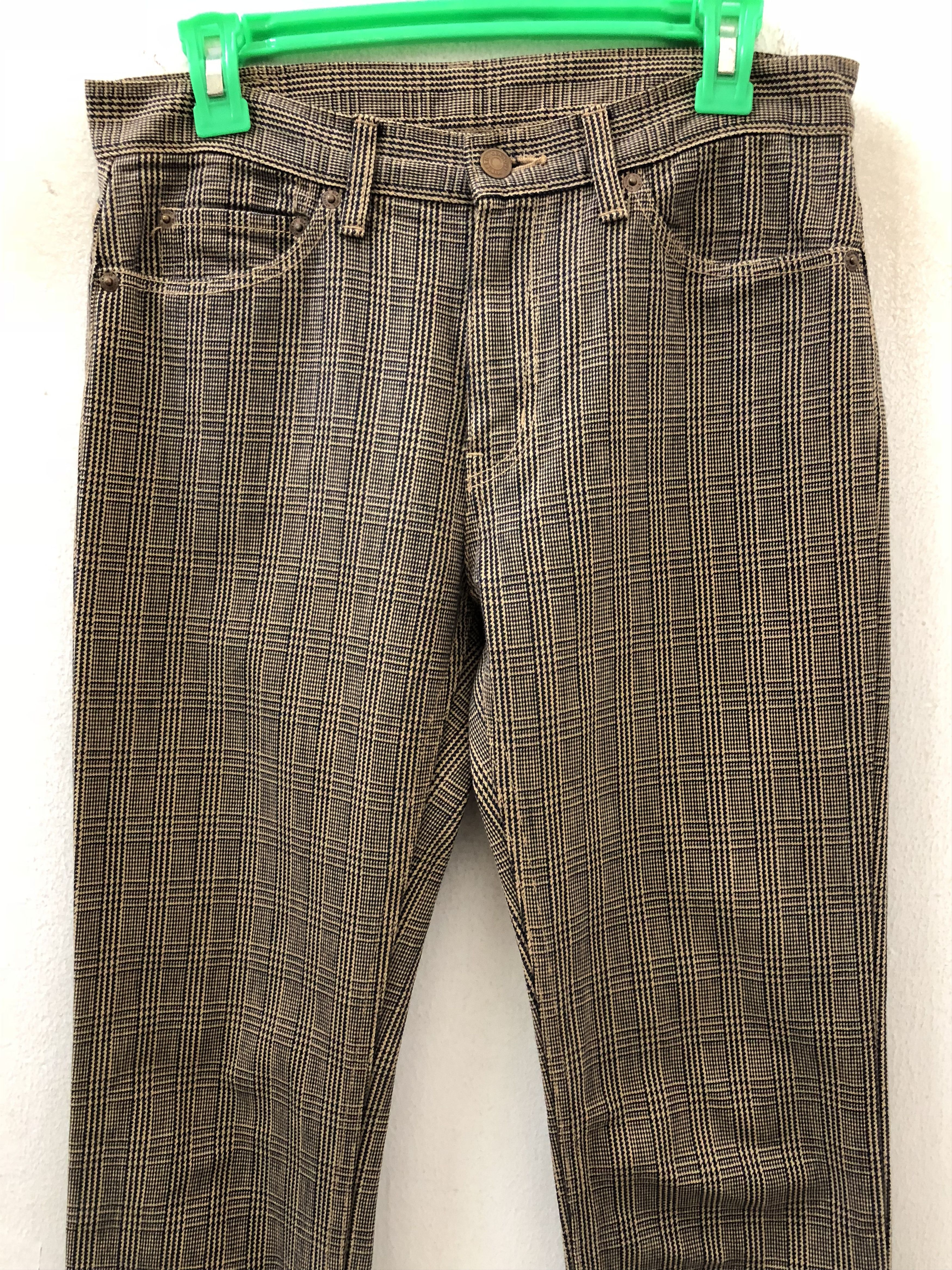 Hysteric Glamour Vintage HG Made in Japan Checkered Skinny Checks Pant Size US 29 - 2 Thumbnail