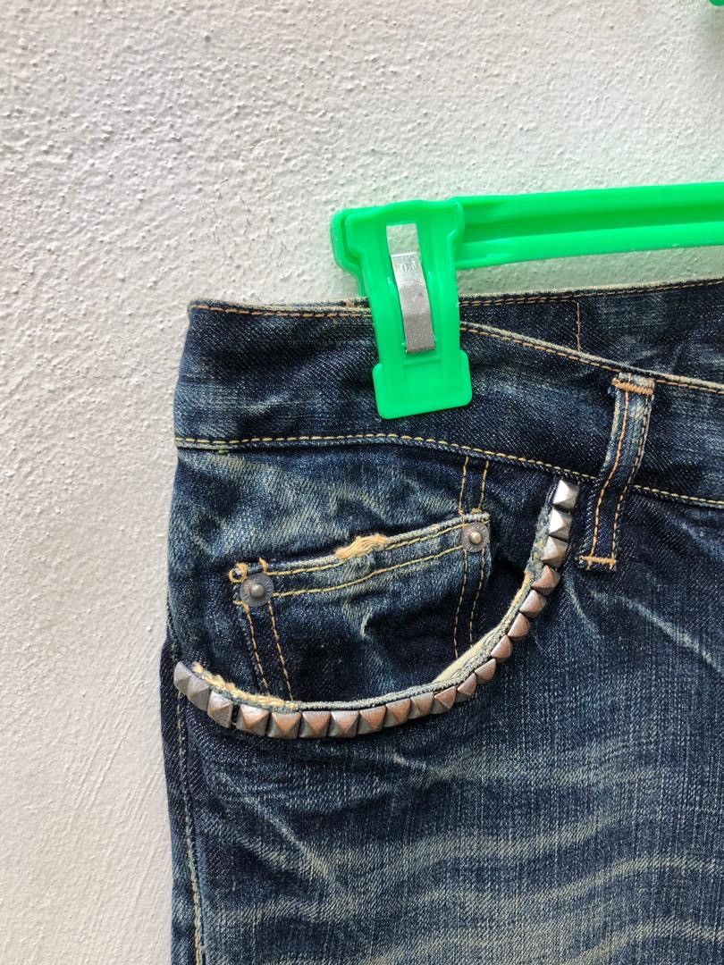 Hysteric Glamour × Vintage Vintage Hysteric Glamour Distressed Denim Jeans Size US 29 - 4 Thumbnail