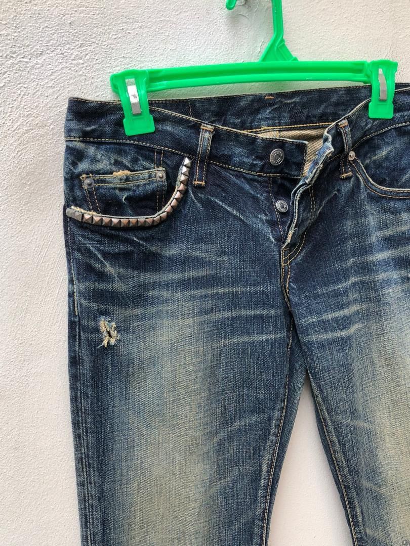 Hysteric Glamour × Vintage Vintage Hysteric Glamour Distressed Denim Jeans Size US 29 - 3 Thumbnail