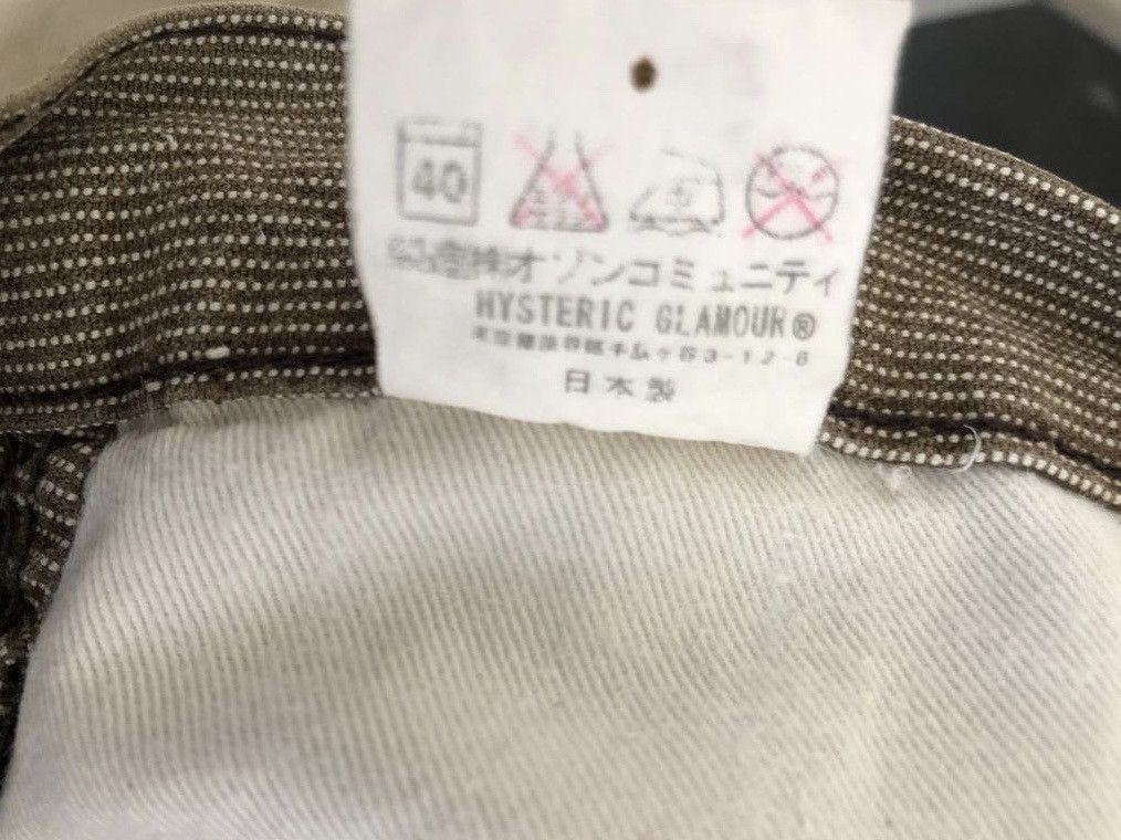 Hysteric Glamour × Vintage Vintage HG Japan Striped Work Pant Size US 30 / EU 46 - 19 Thumbnail