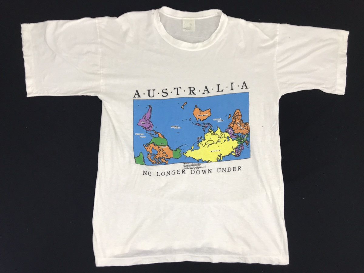 Band Tees 90s Australia Souvenir Tourist Paper Thin Souvenir Tee Size US M / EU 48-50 / 2 - 1 Thumbnail