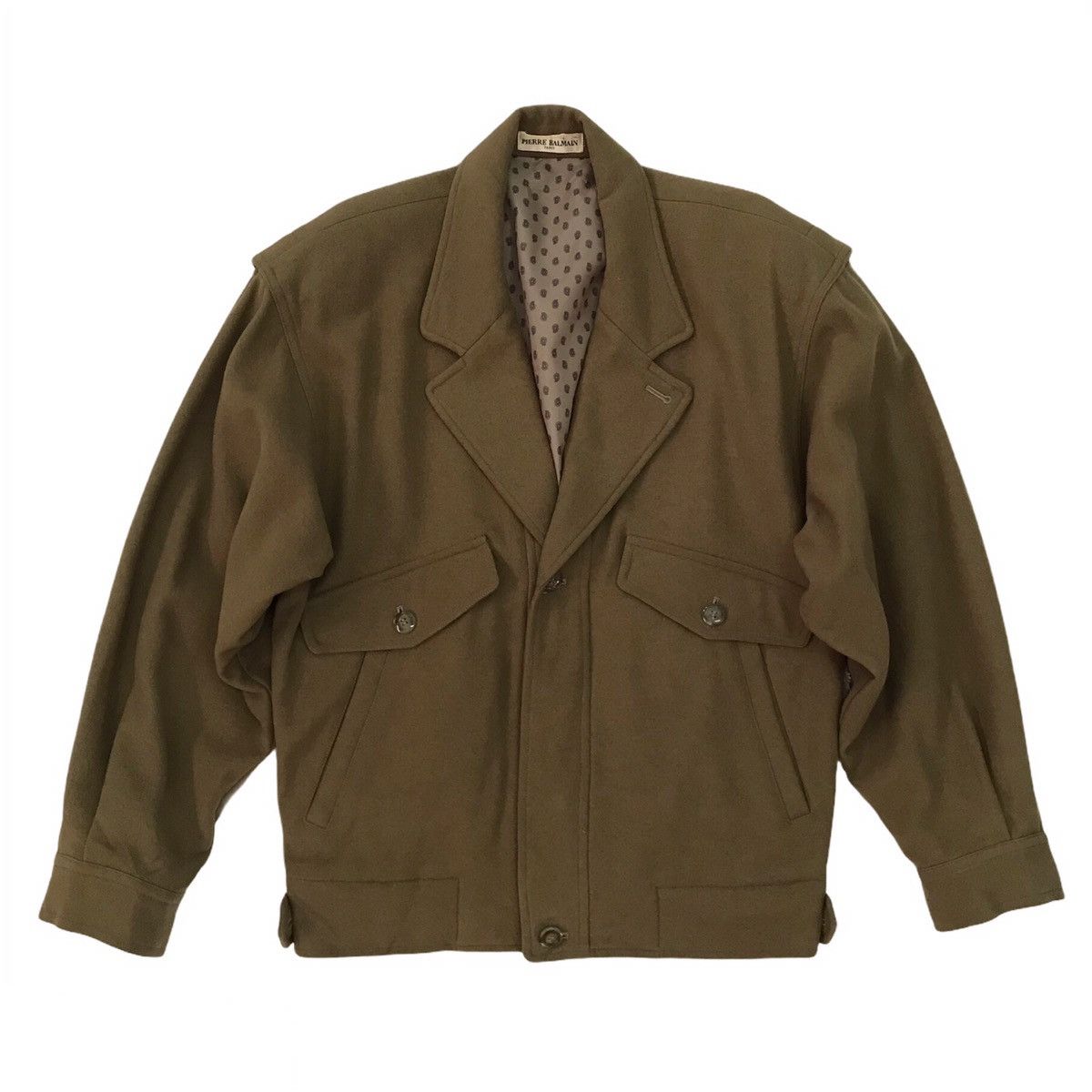 Pierre Balmain Pierre Balmain Wool Jacket With Inner Paisleys Size US M / EU 48-50 / 2 - 1 Thumbnail
