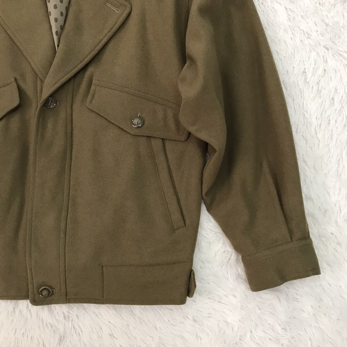 Pierre Balmain Pierre Balmain Wool Jacket With Inner Paisleys Size US M / EU 48-50 / 2 - 4 Thumbnail