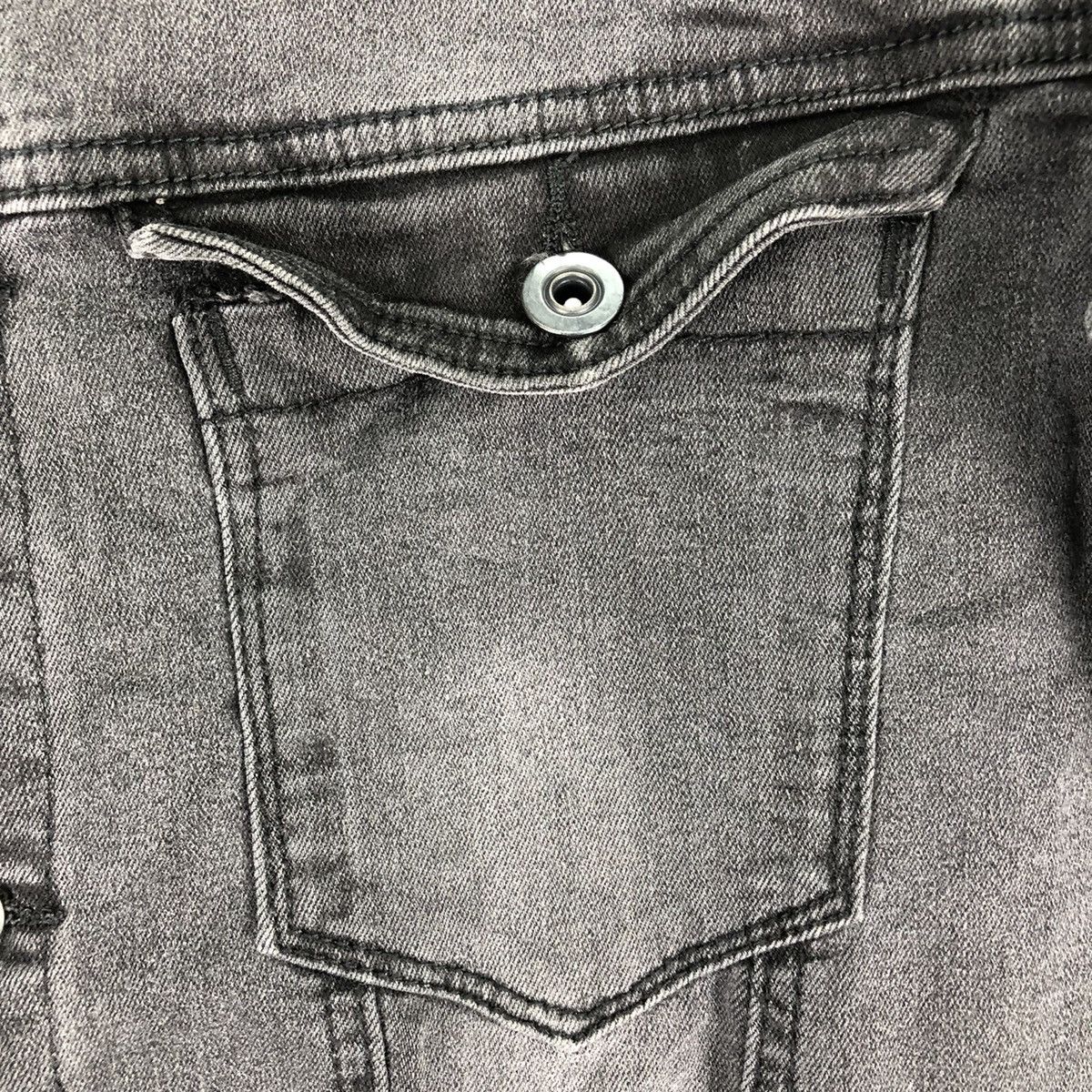 Japanese Brand Vintage Denim Trucker Jacket by Doux Fresco Mode Pour Hommes Size US M / EU 48-50 / 2 - 7 Thumbnail