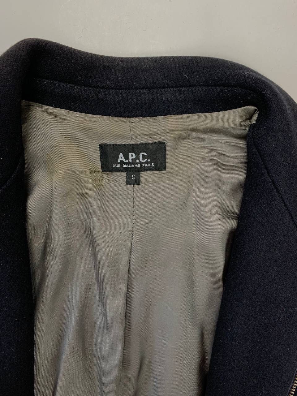 A.P.C. A.P.C. Rue Madame Paris Wool Bomber Size US S / EU 44-46 / 1 - 4 Thumbnail