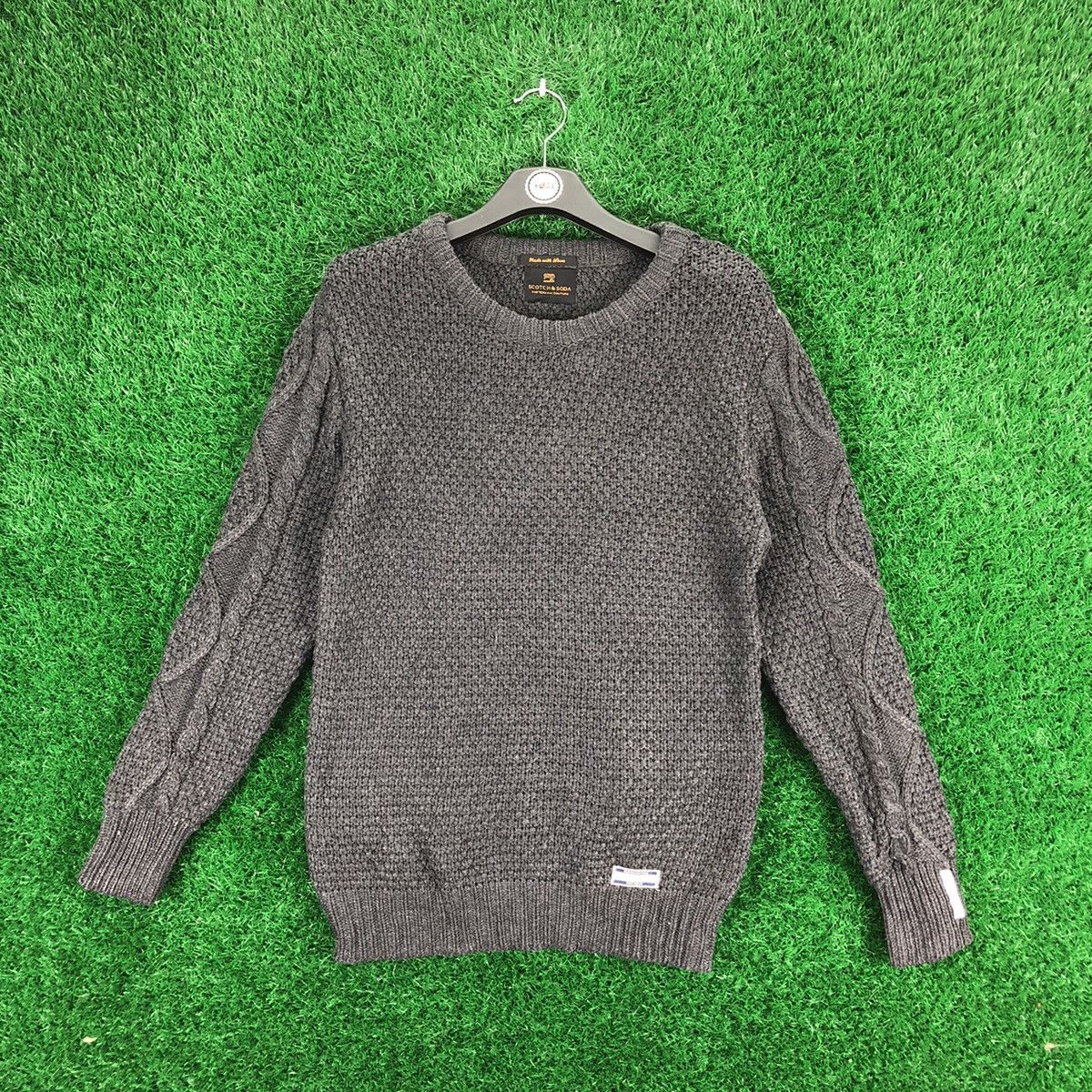 Scotch & Soda Scotch & Soda Cable Knit Sweater Size US S / EU 44-46 / 1 - 1 Thumbnail