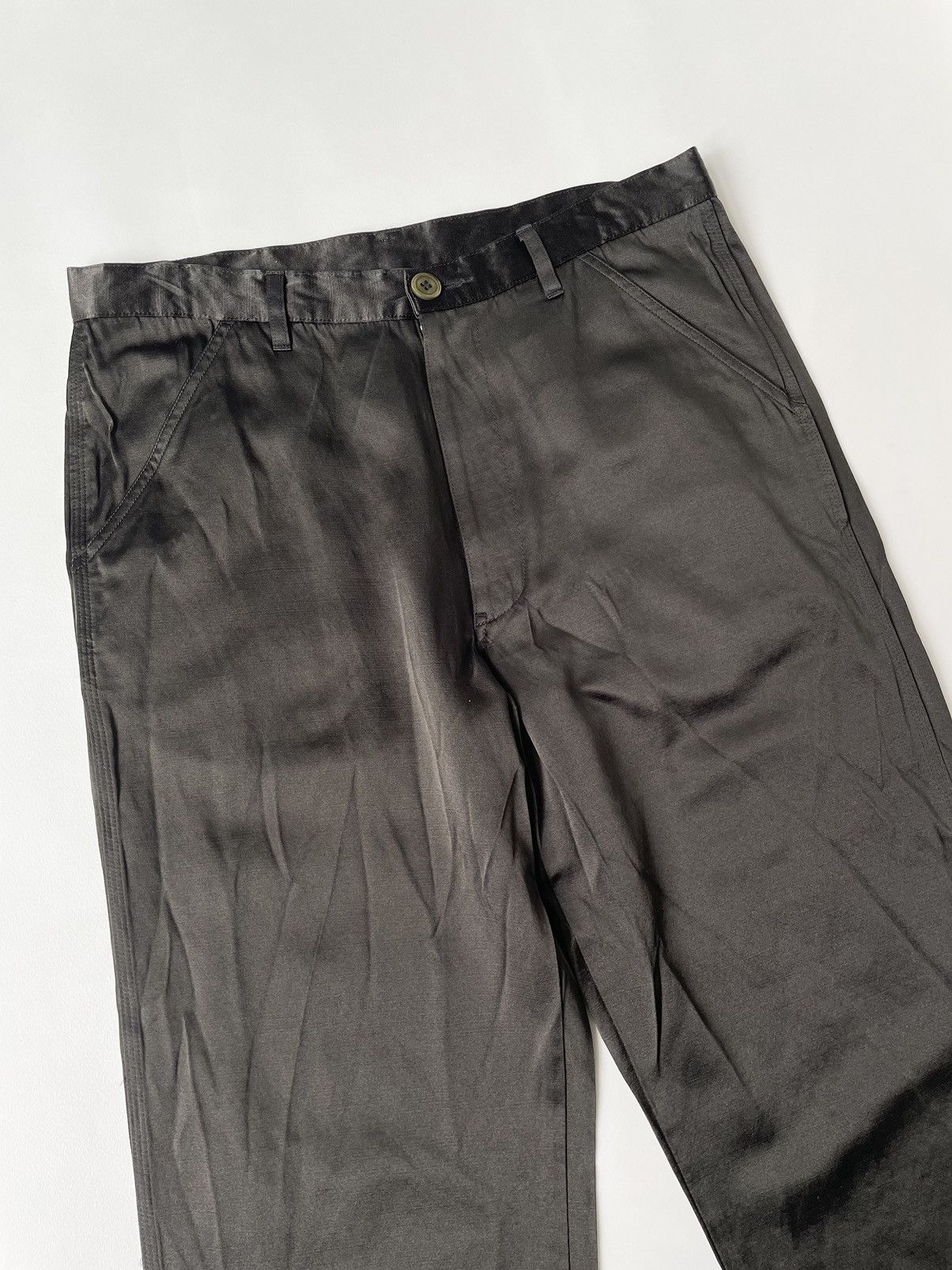 Comme des Garcons A/W 04 Washed Silk Utility Trousers Size US 32 / EU 48 - 6 Thumbnail