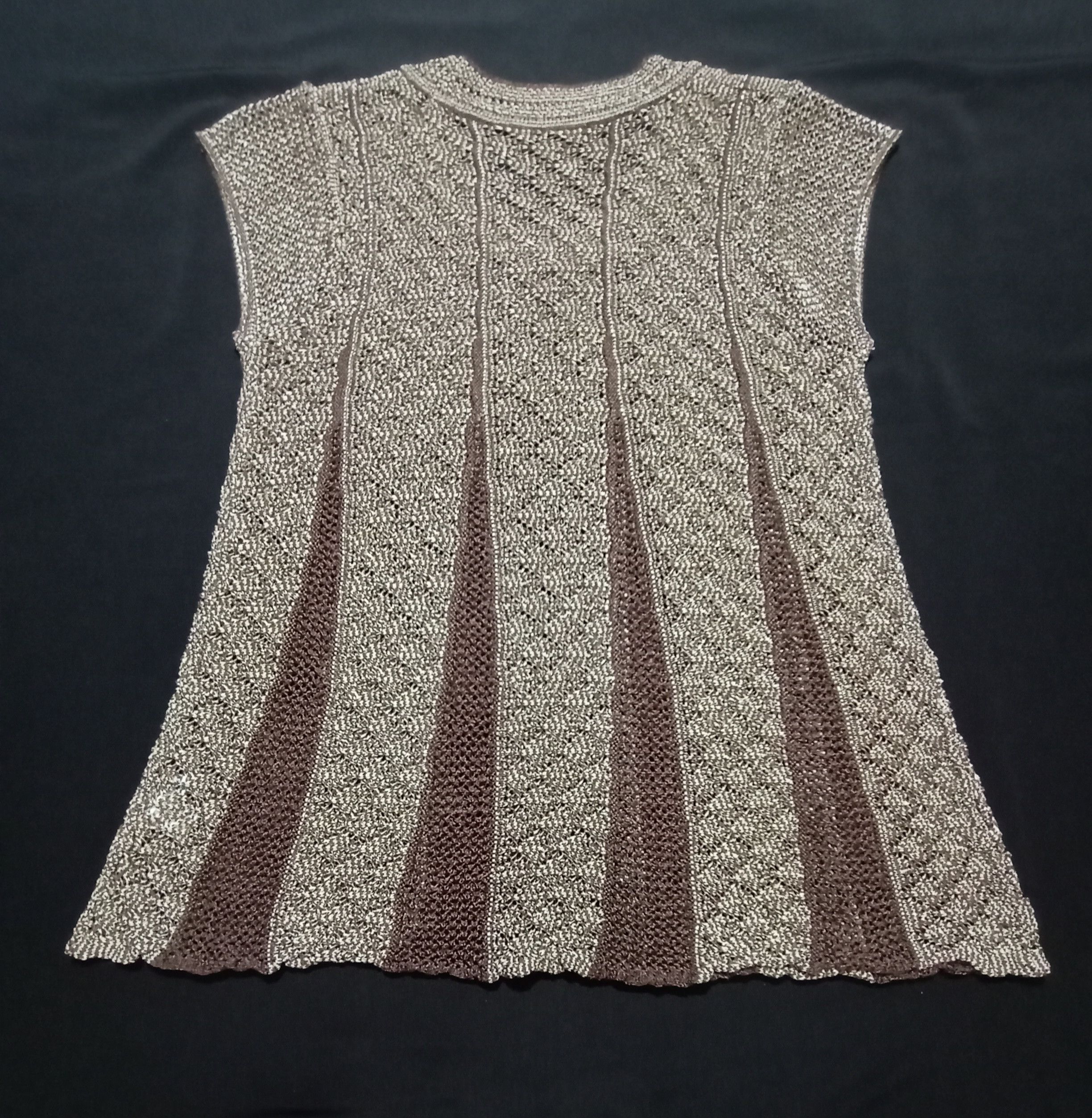 Japanese Brand Luxury Style LADIES FASHION Knitwear Brown Color Size ONE SIZE - 3 Thumbnail