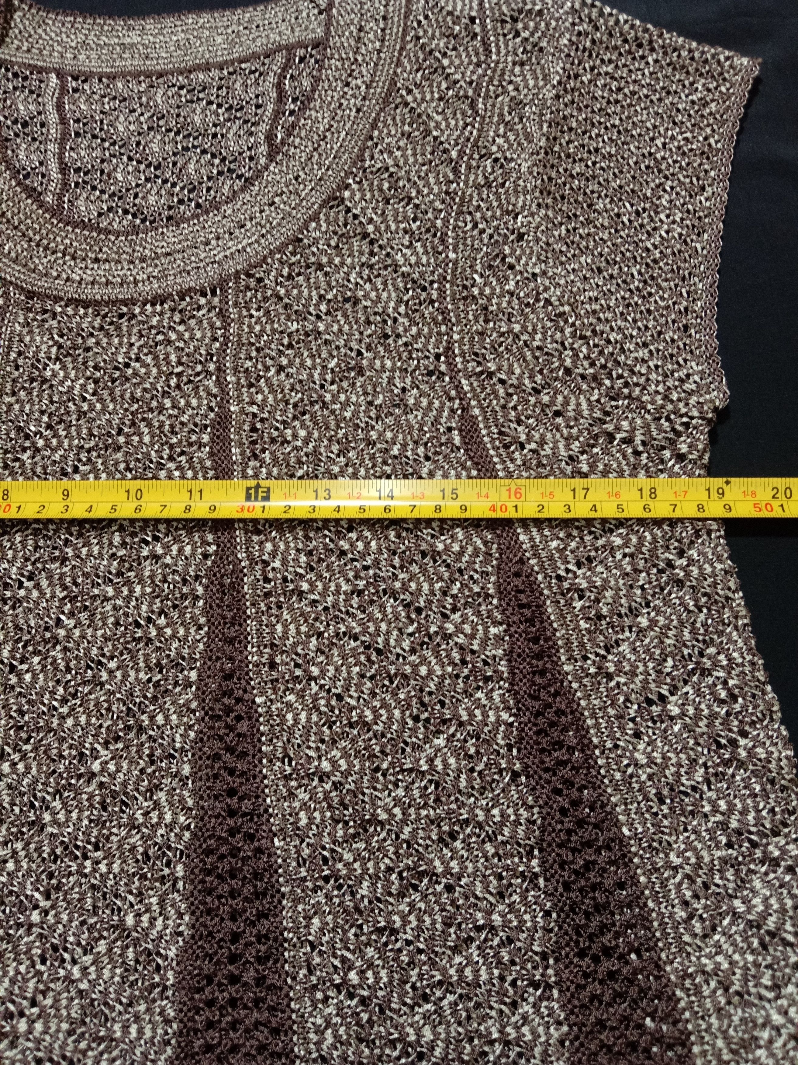 Japanese Brand Luxury Style LADIES FASHION Knitwear Brown Color Size ONE SIZE - 6 Thumbnail