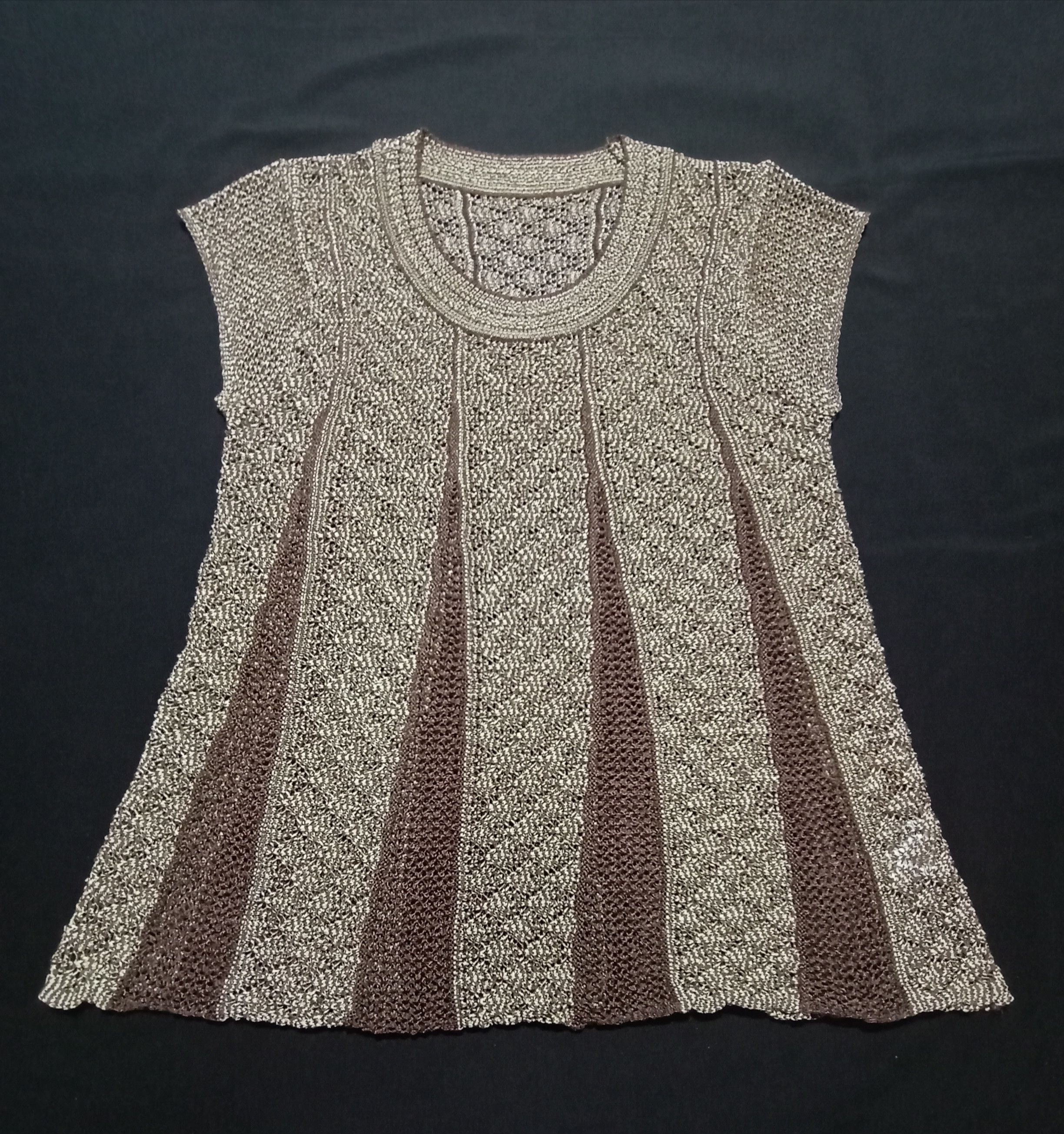 Japanese Brand Luxury Style LADIES FASHION Knitwear Brown Color Size ONE SIZE - 1 Thumbnail