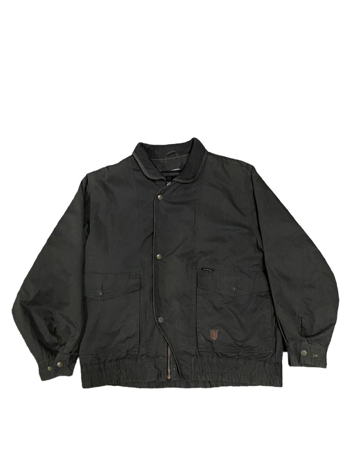 image of Designer Vintage Japanese Atelier Pie Monte Jacket in Green, Men's (Size Large)