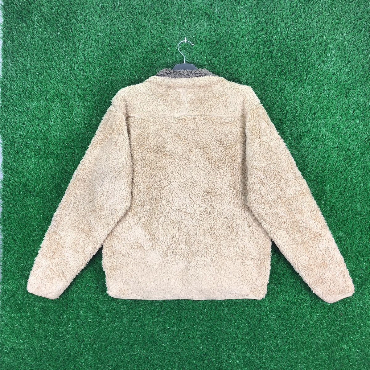 Japanese Brand Vintage Captain Stag Bulky Fleece Sherpa Zipper Sweater Size US L / EU 52-54 / 3 - 4 Thumbnail