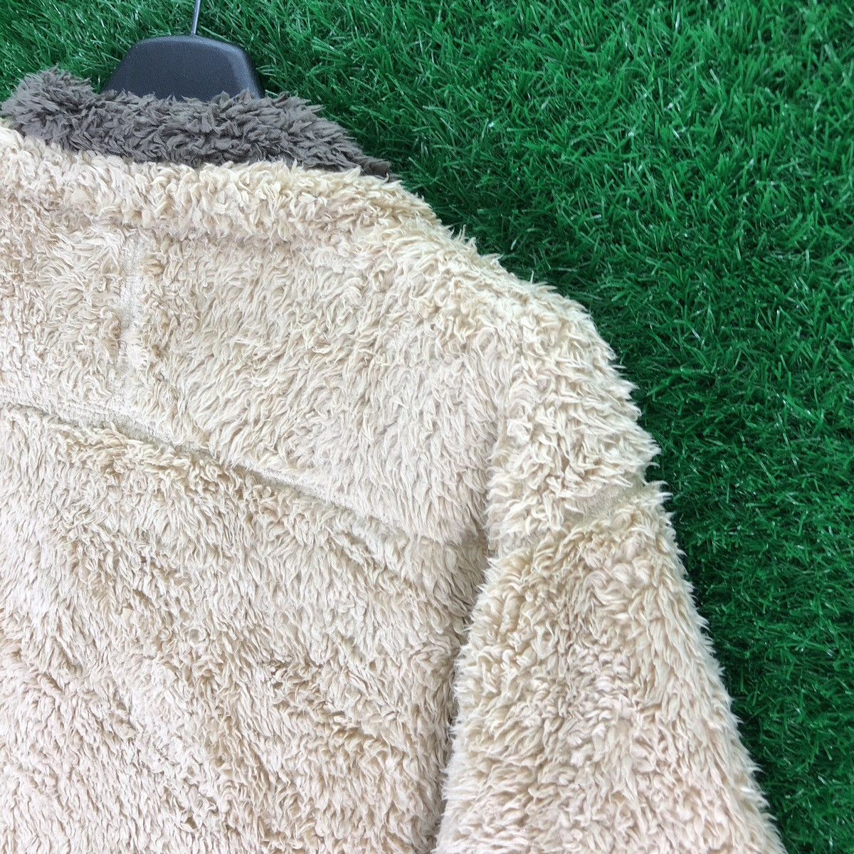 Japanese Brand Vintage Captain Stag Bulky Fleece Sherpa Zipper Sweater Size US L / EU 52-54 / 3 - 5 Thumbnail