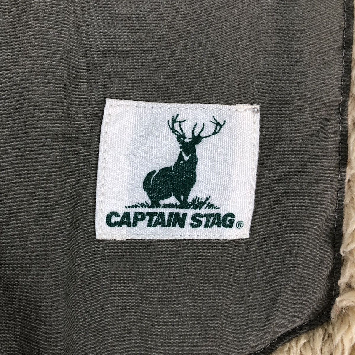 Japanese Brand Vintage Captain Stag Bulky Fleece Sherpa Zipper Sweater Size US L / EU 52-54 / 3 - 8 Thumbnail