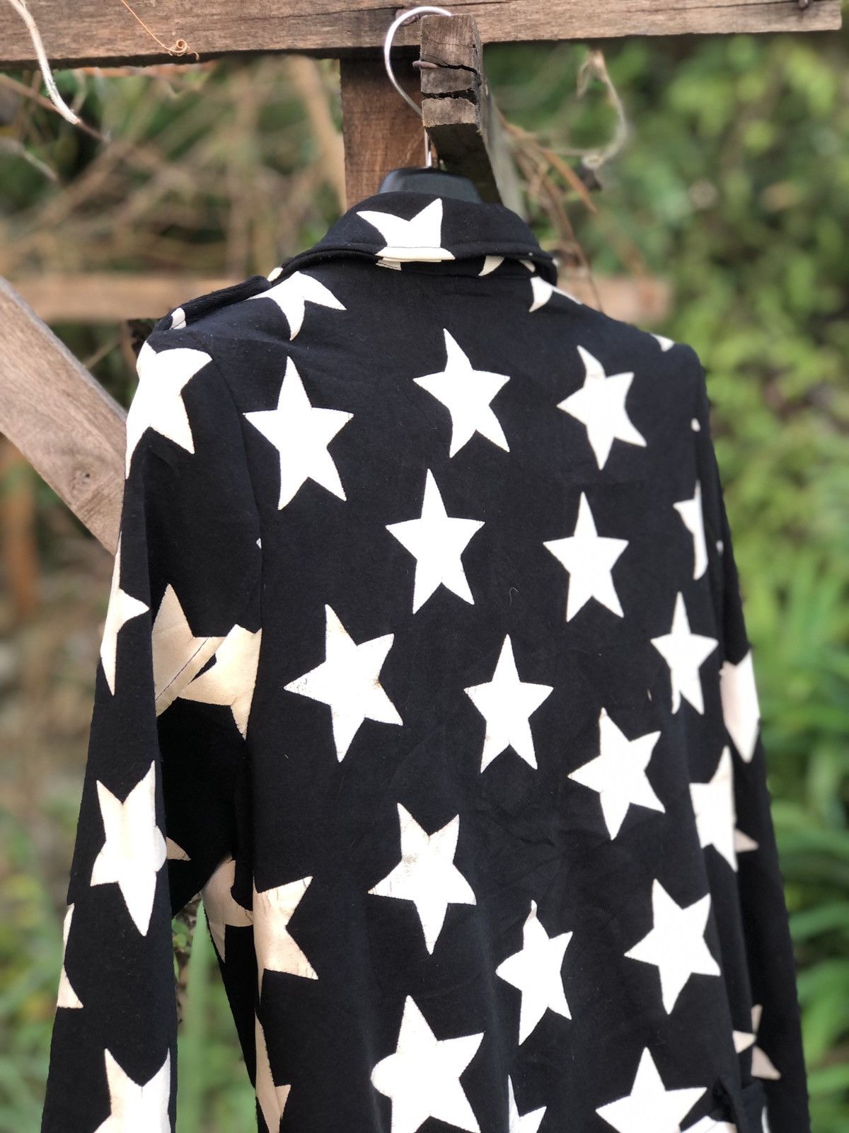 Indian Motorcycle Vintage Double Collar Jacket Fullprint Star Size XS / US 0-2 / IT 36-38 - 5 Thumbnail