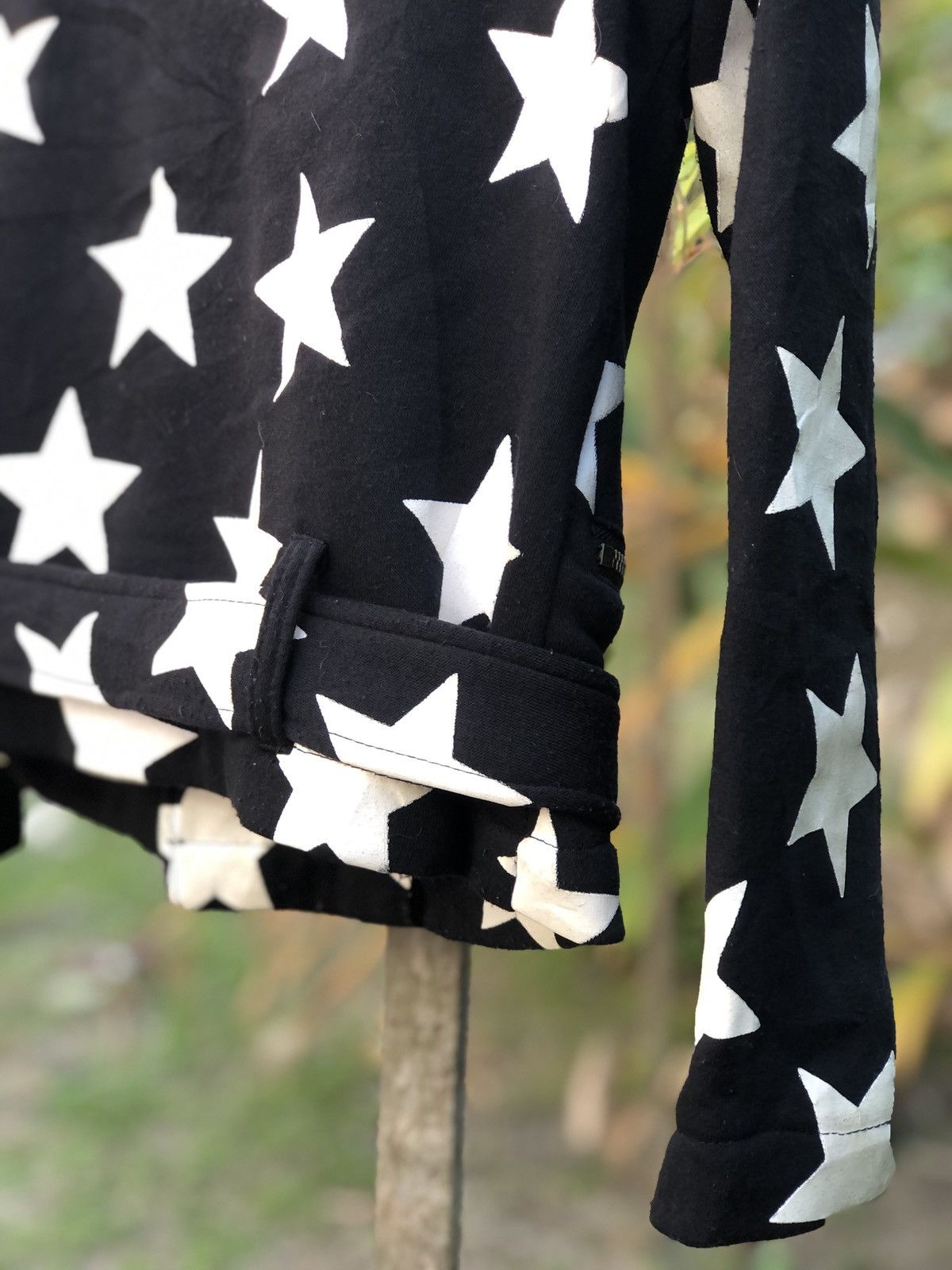 Indian Motorcycle Vintage Double Collar Jacket Fullprint Star Size XS / US 0-2 / IT 36-38 - 6 Thumbnail