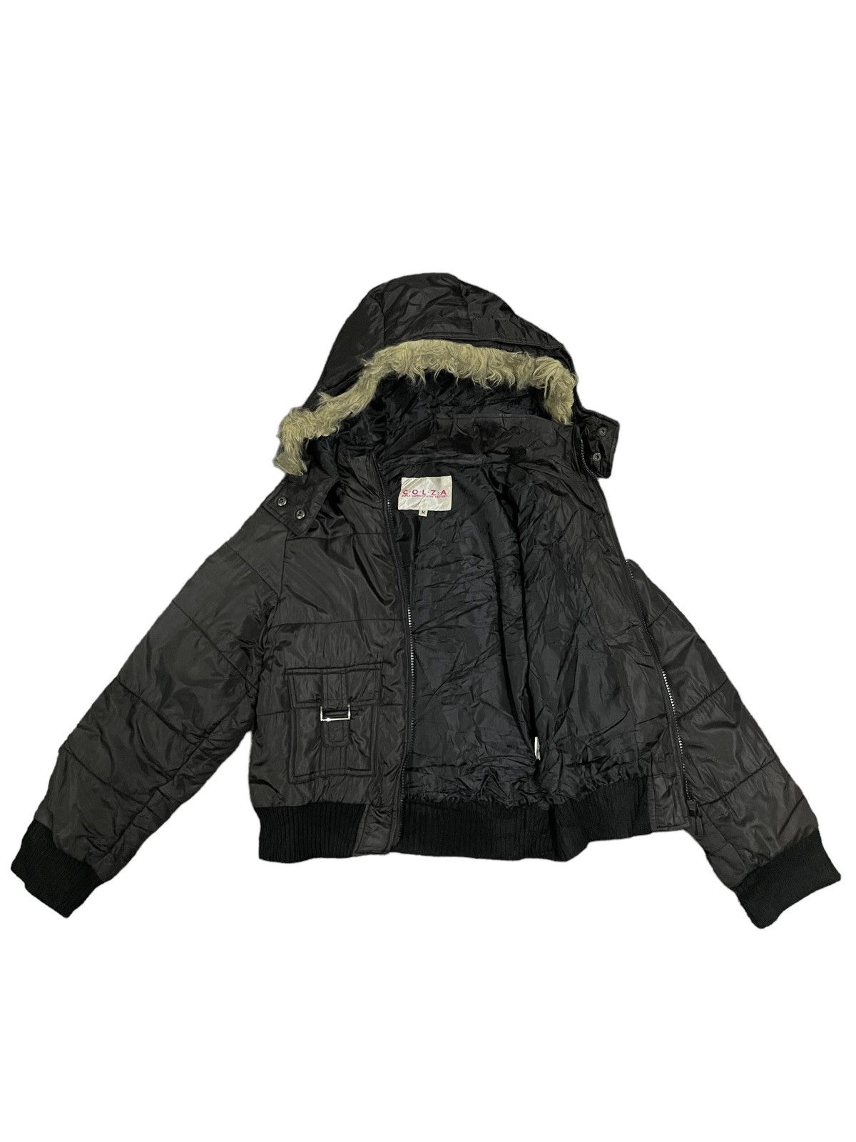 Japanese Brand Japanese Avant Garde Style Tactical Fur Hooded Jacket Size M / US 6-8 / IT 42-44 - 2 Thumbnail