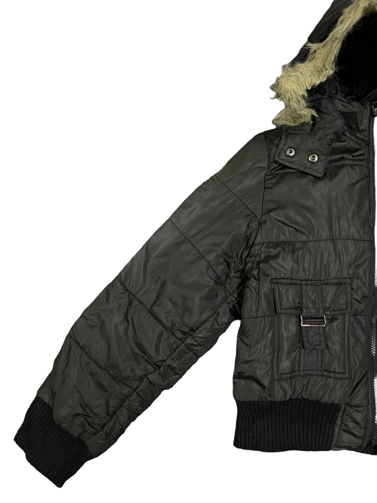 Japanese Brand Japanese Avant Garde Style Tactical Fur Hooded Jacket Size M / US 6-8 / IT 42-44 - 7 Thumbnail