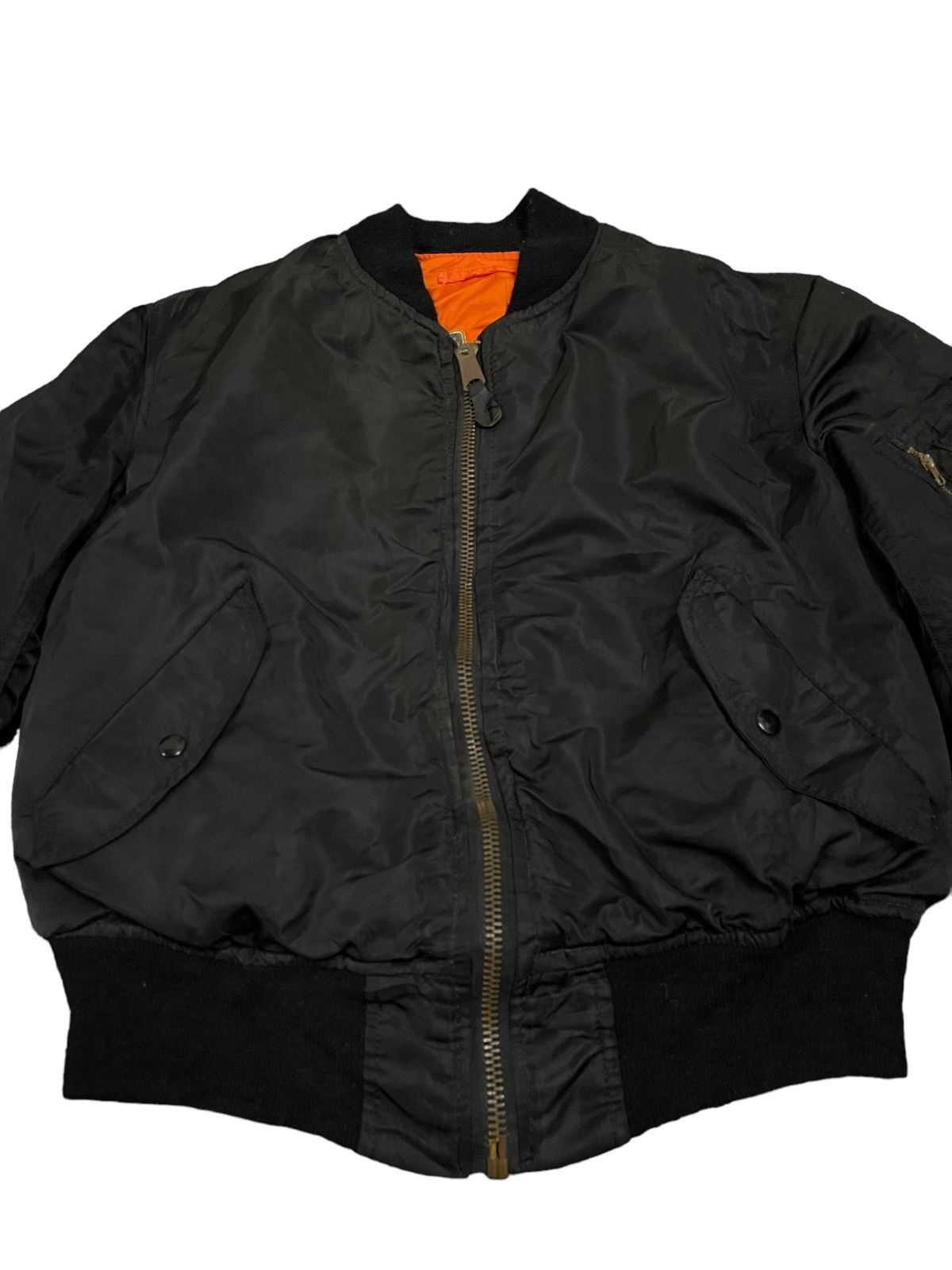 Alpha Industries Vintage Alpha Industries Embroidered Marine Corp Bomber Size M / US 6-8 / IT 42-44 - 4 Thumbnail
