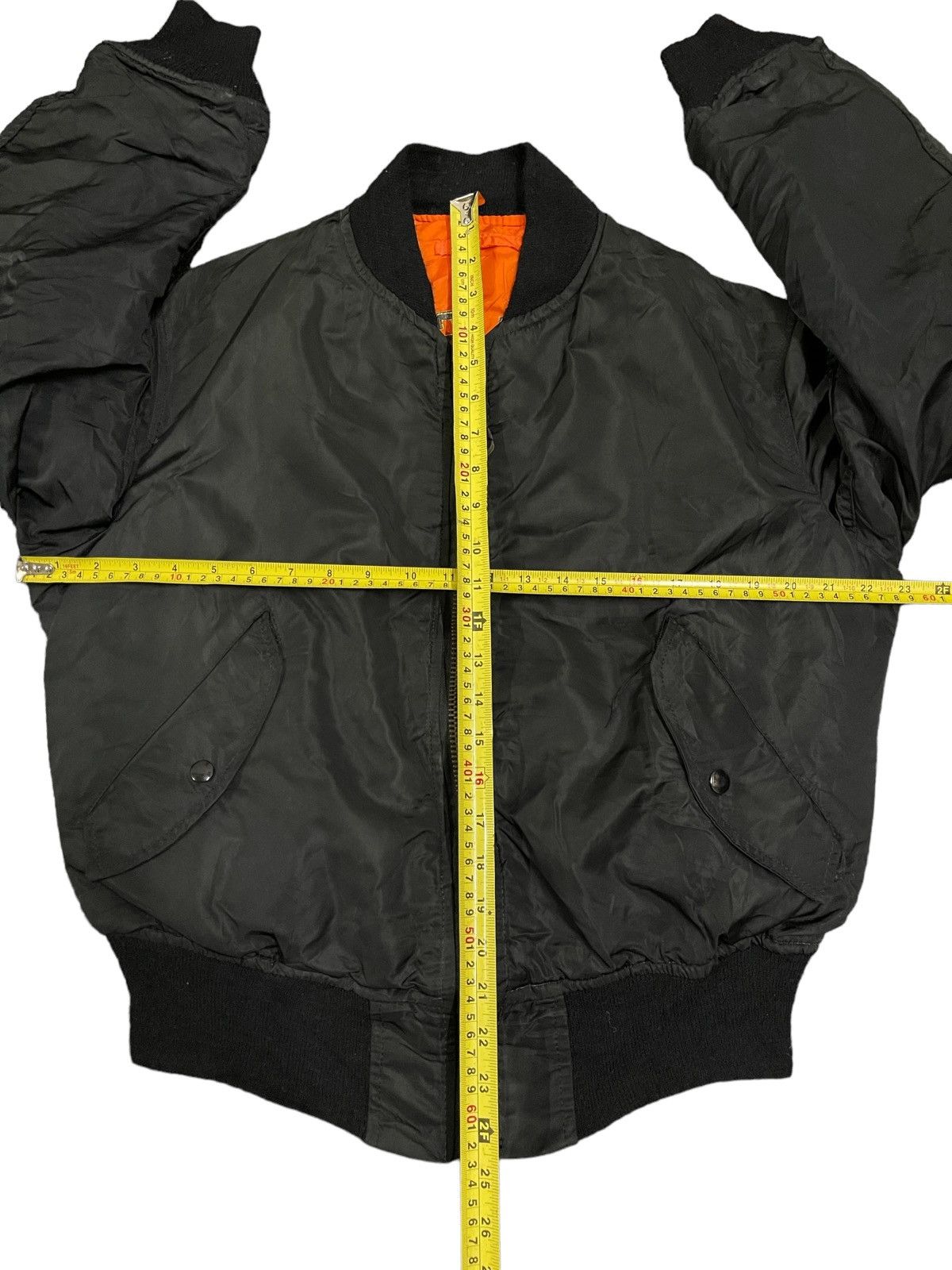 Alpha Industries Vintage Alpha Industries Embroidered Marine Corp Bomber Size M / US 6-8 / IT 42-44 - 13 Thumbnail