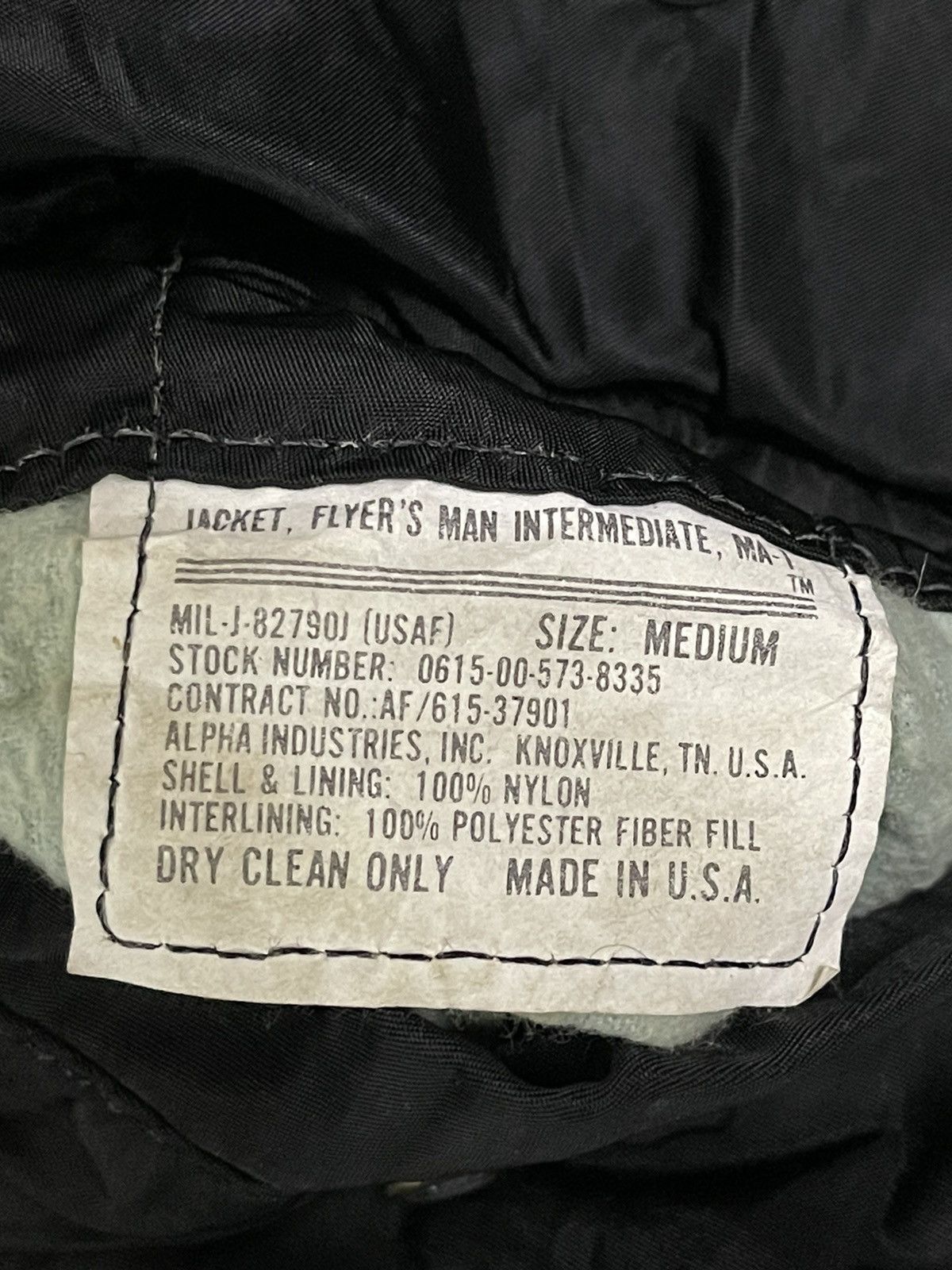 Alpha Industries Vintage Alpha Industries Embroidered Marine Corp Bomber Size M / US 6-8 / IT 42-44 - 12 Thumbnail