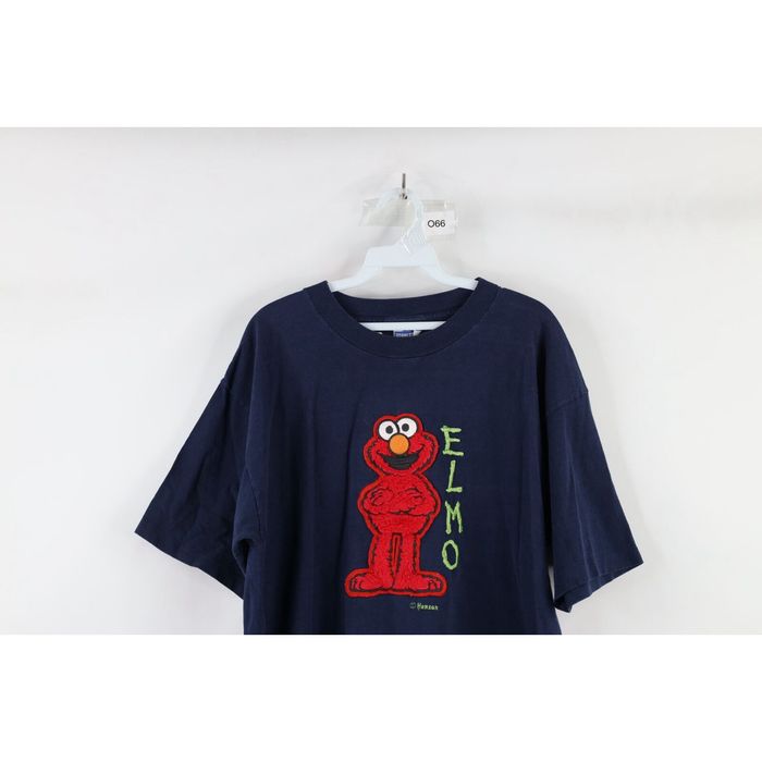 Spell Vintage 90s Sesame Street Mens XL Faded Heavyweight Elmo Spell ...