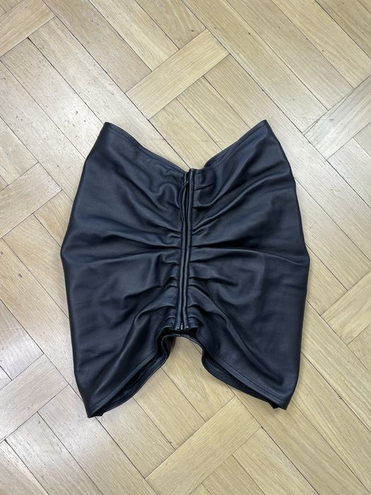 maison margiela leather belt