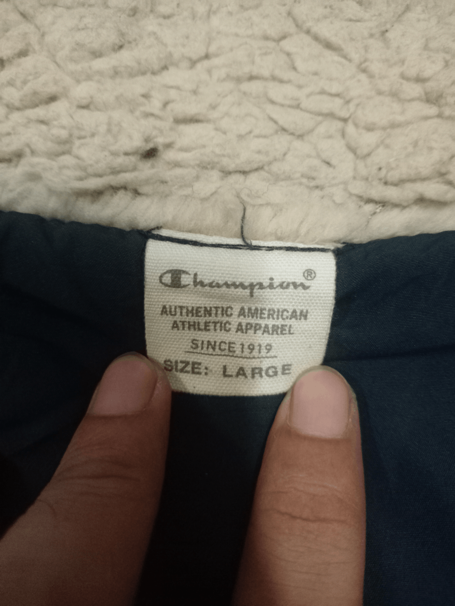 American Apparel × Japanese Brand Vintage Champion Knitted Checkered Sweaters with Sherpa Size US M / EU 48-50 / 2 - 3 Thumbnail