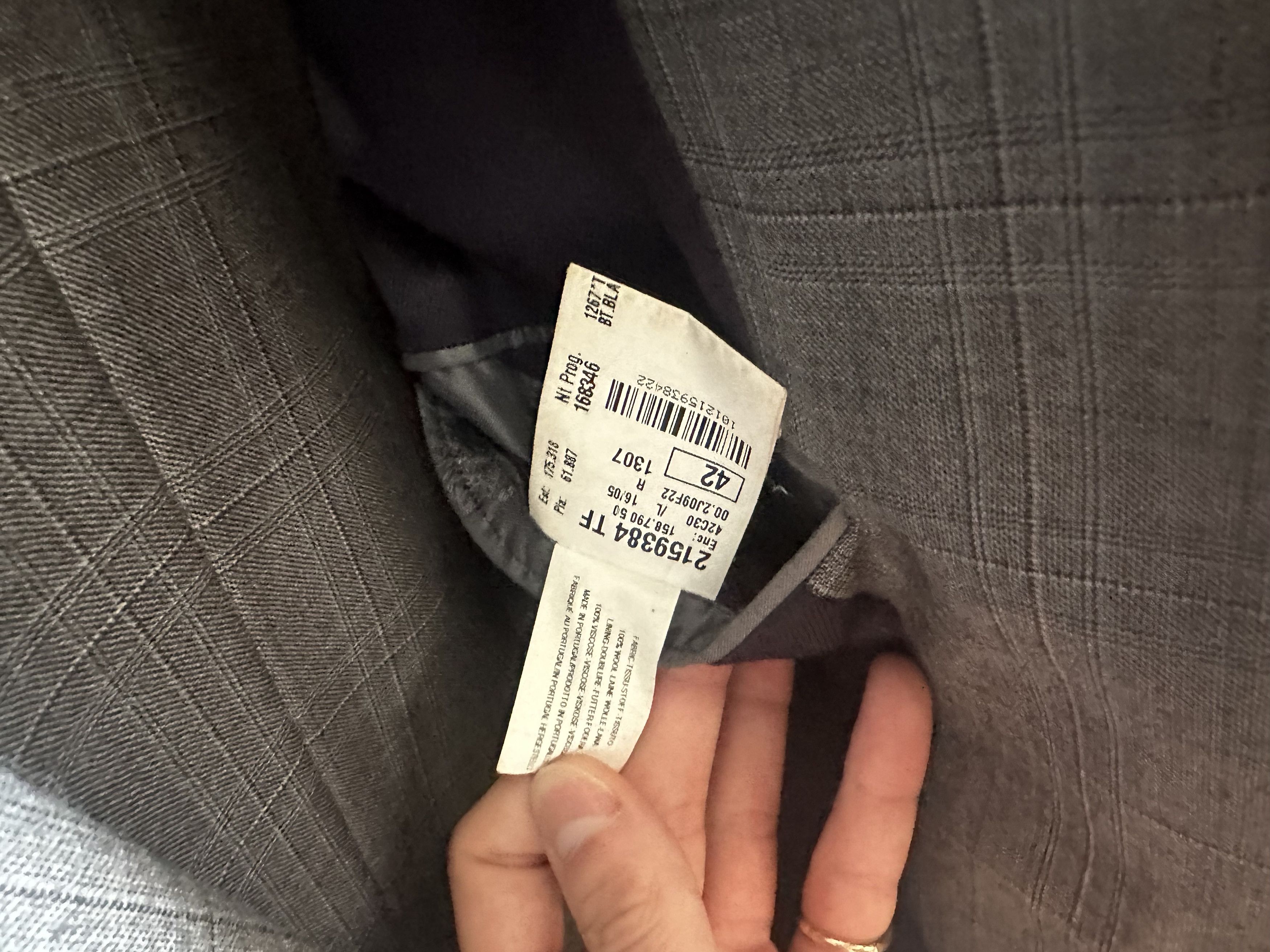 Paul Smith Byard Mohair Glen Check ($2k+) Size 42L - 4 Thumbnail
