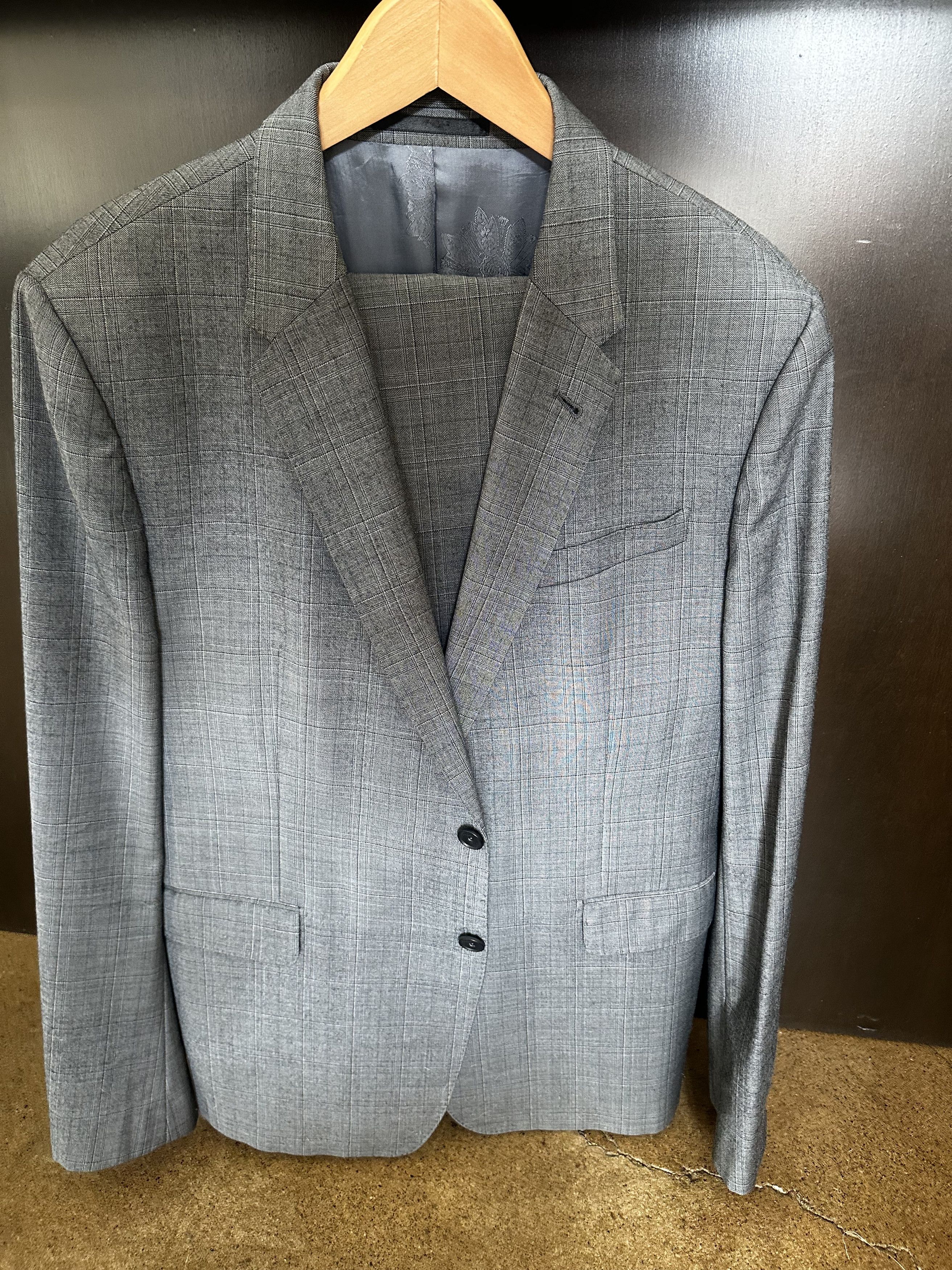 Paul Smith Byard Mohair Glen Check ($2k+) Size 42L - 1 Thumbnail