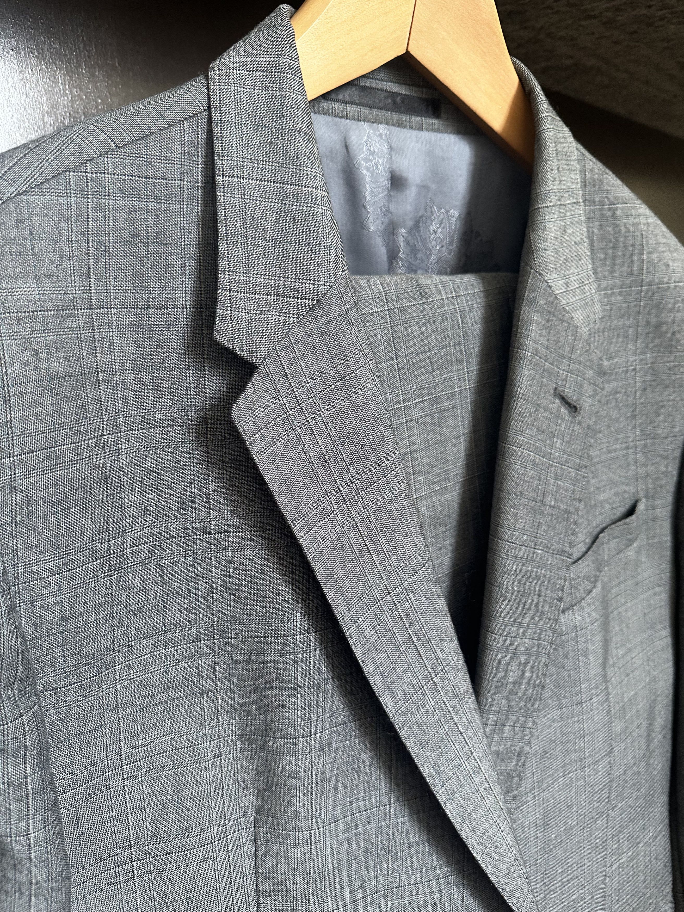 Paul Smith Byard Mohair Glen Check ($2k+) Size 42L - 2 Thumbnail