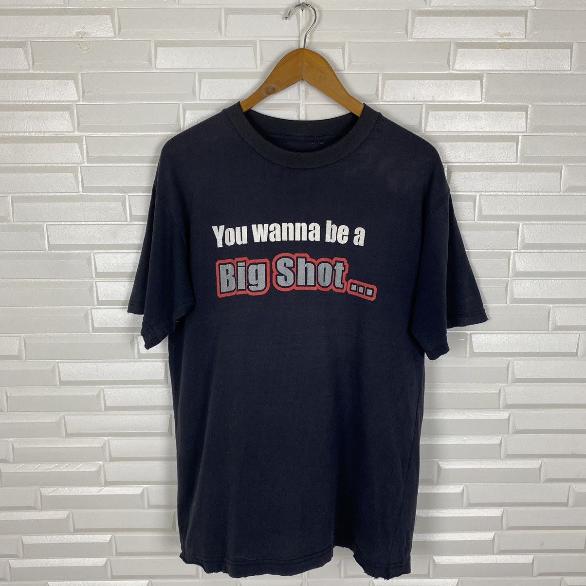 Vintage VINTAGE BOOTLEG DISTRESSED WWF THE ROCK TSHIRT Size US M / EU 48-50 / 2 - 2 Thumbnail