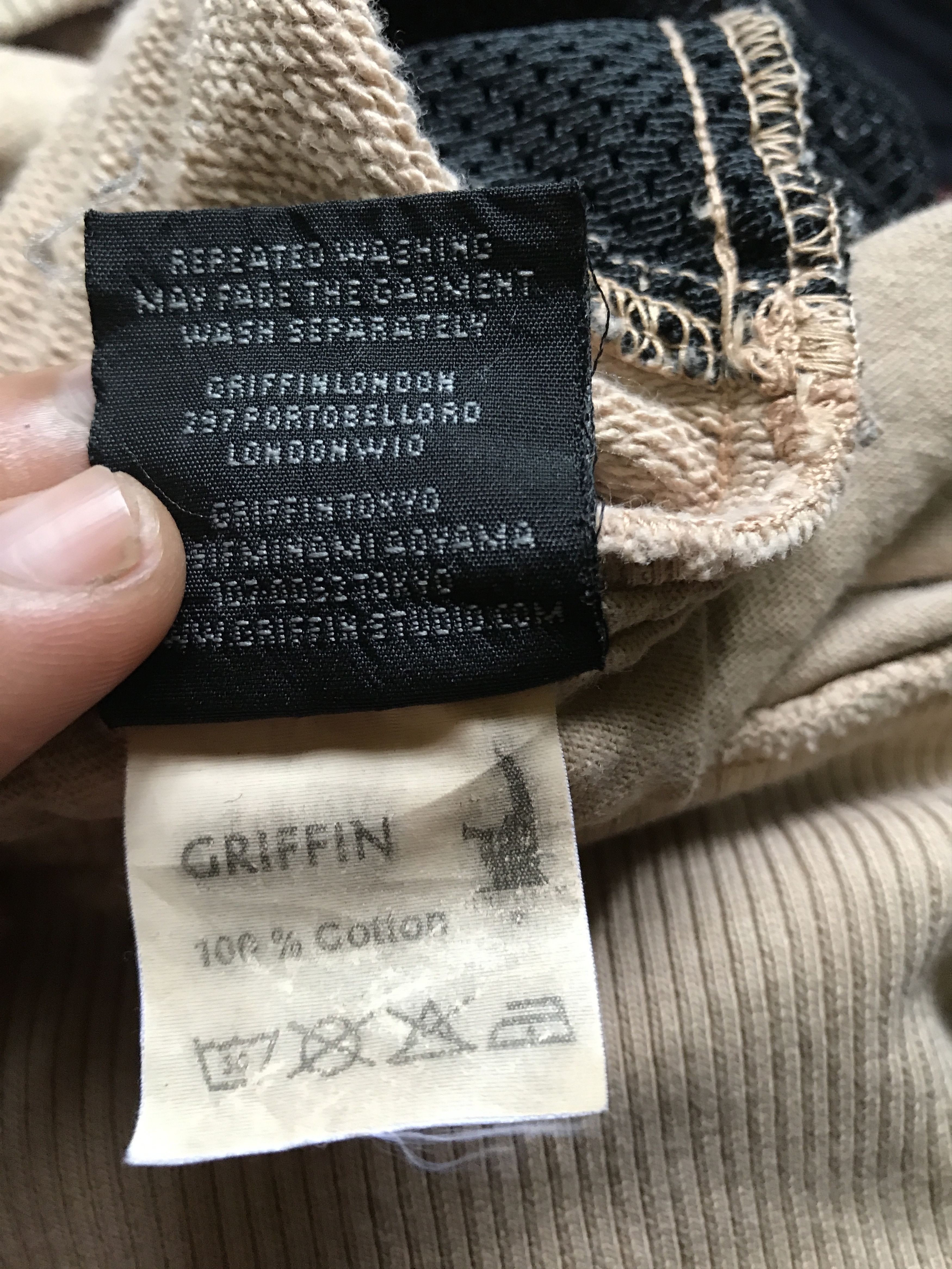 Griffin Griffin Spring Summer 2008 Sweatshirt Size US L / EU 52-54 / 3 - 6 Thumbnail