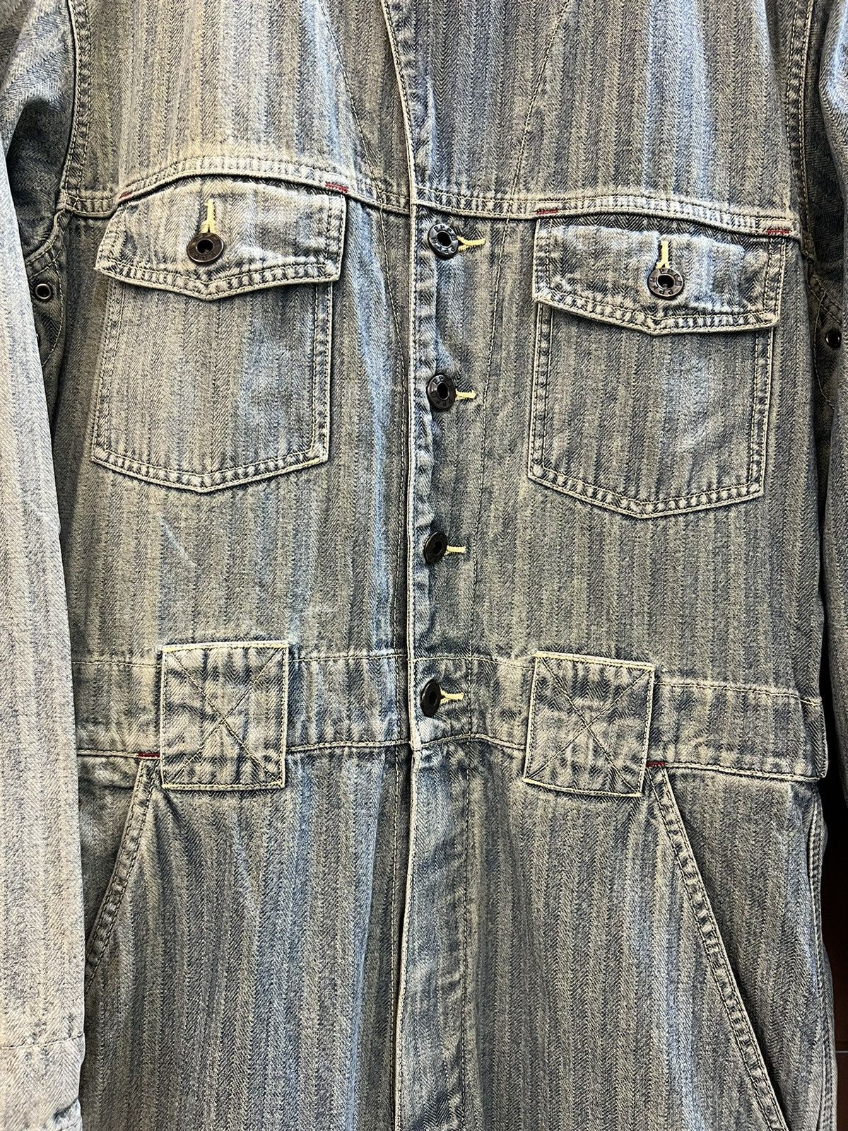 Japanese Brand PPFM Sons of Satan Overall Jacket Size US 35 - 5 Thumbnail