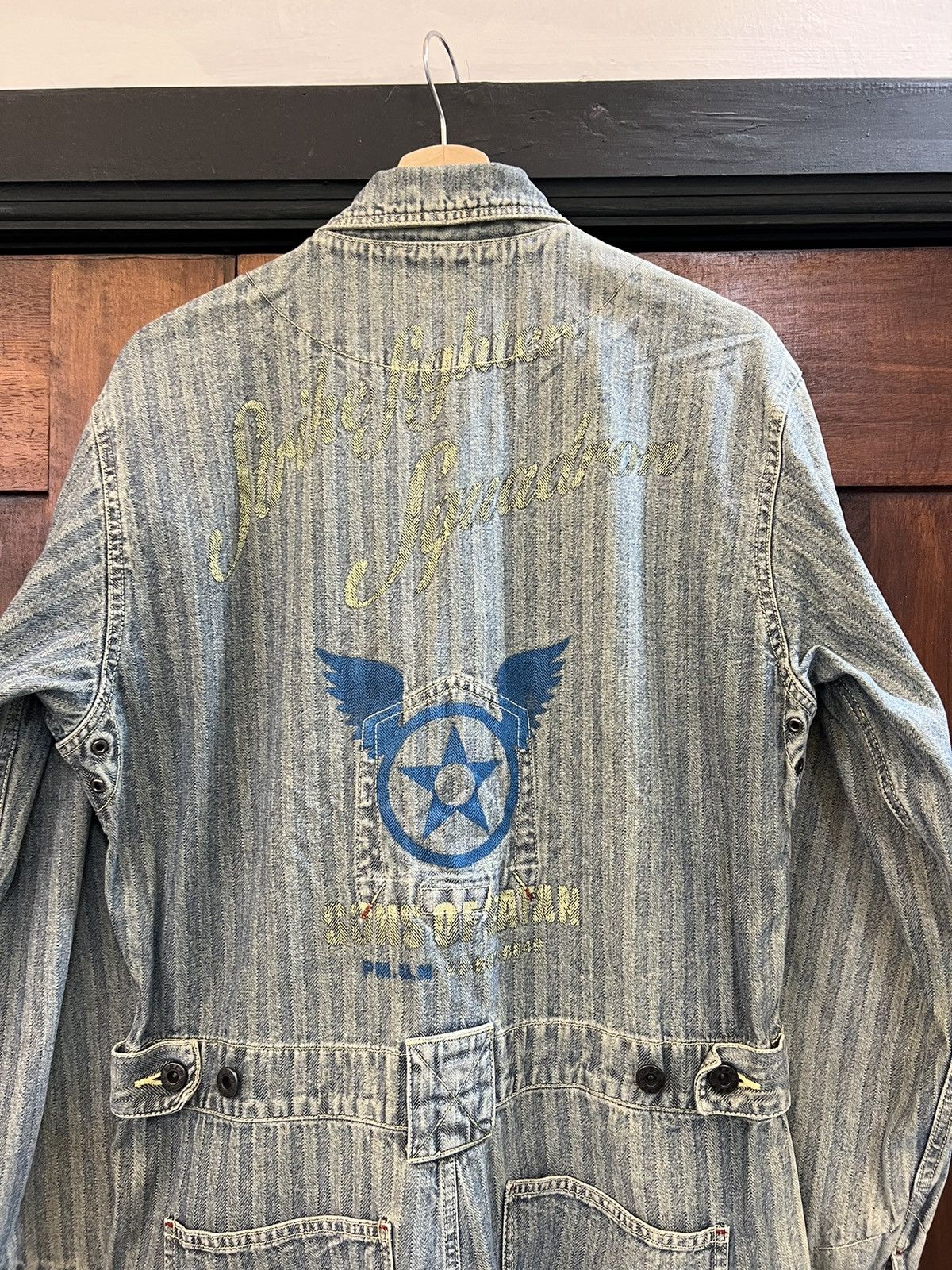 Japanese Brand PPFM Sons of Satan Overall Jacket Size US 35 - 10 Thumbnail