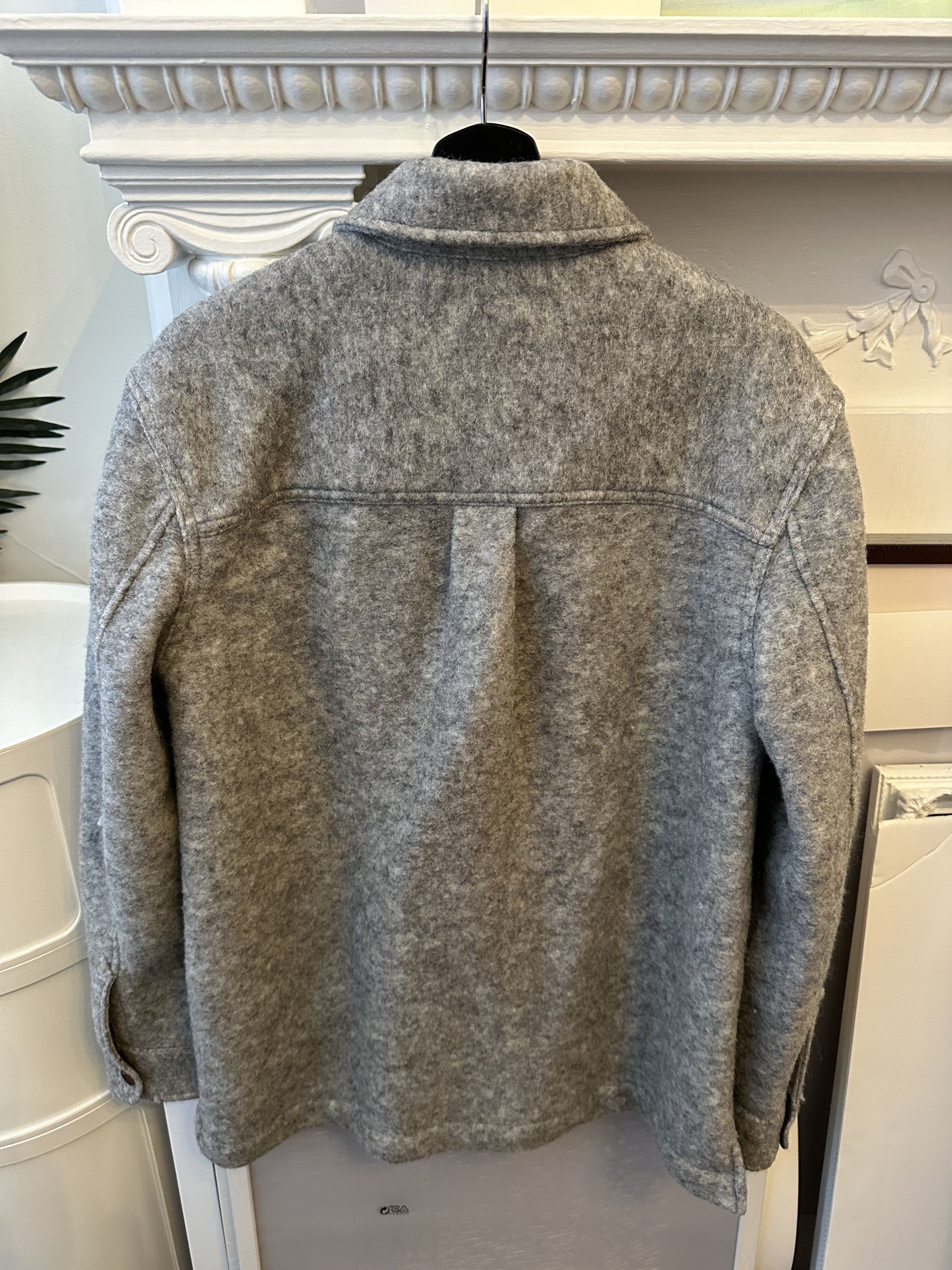Aime Leon Dore Grey Wool Overshirt sz S Size US S / EU 44-46 / 1 - 4 Thumbnail